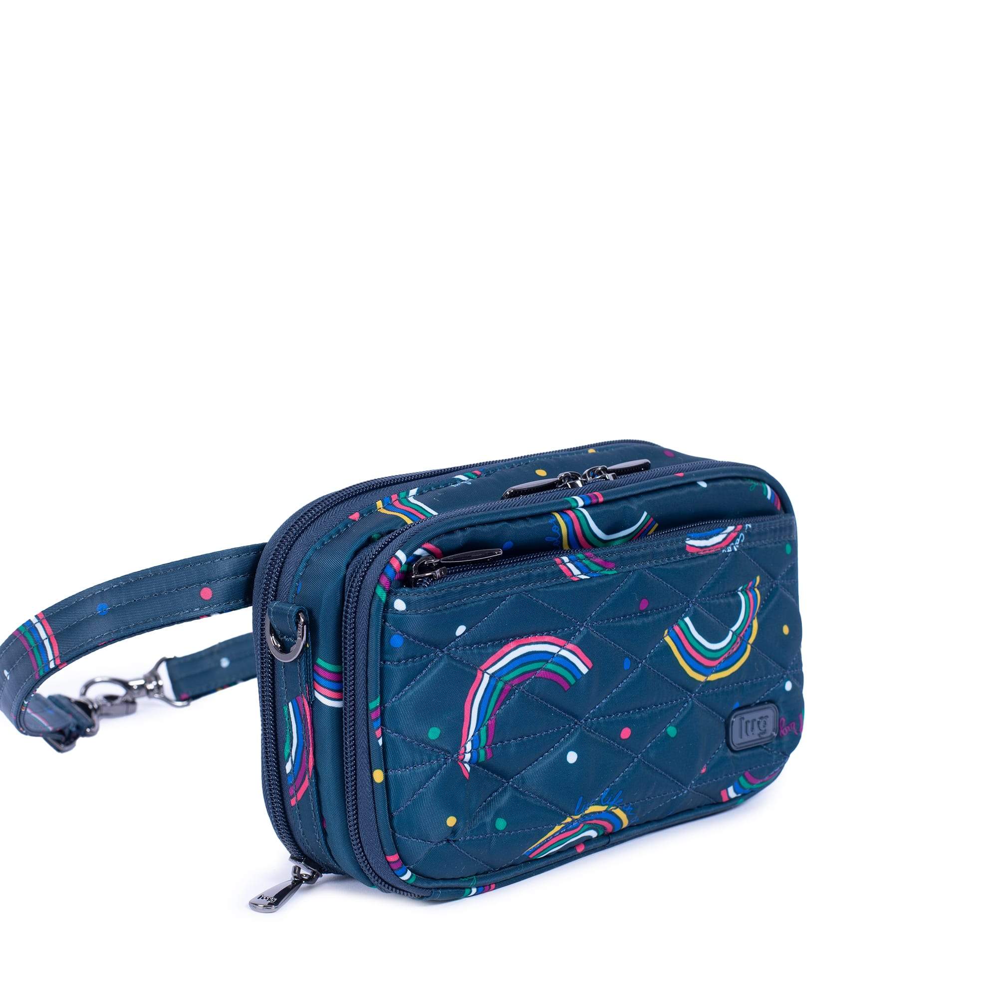 Roundabout 2 Convertible Wallet Crossbody - RAINBOW NAVY - Roundabout2_RainbowNavy_02
