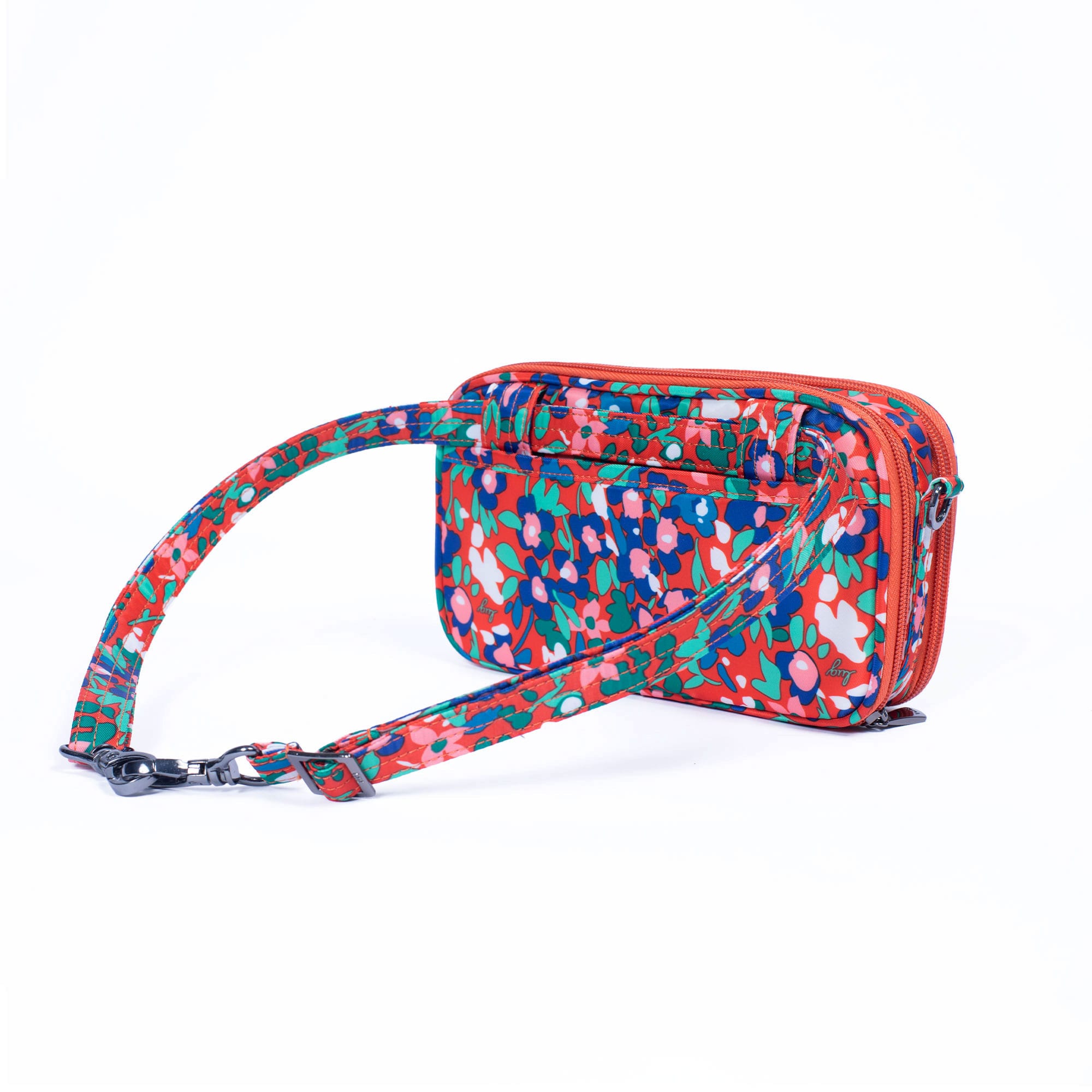 Roundabout 2 Convertible Wallet Crossbody - WILDFLOWER POPPY - Roundabout2_WildflowerPoppy_04