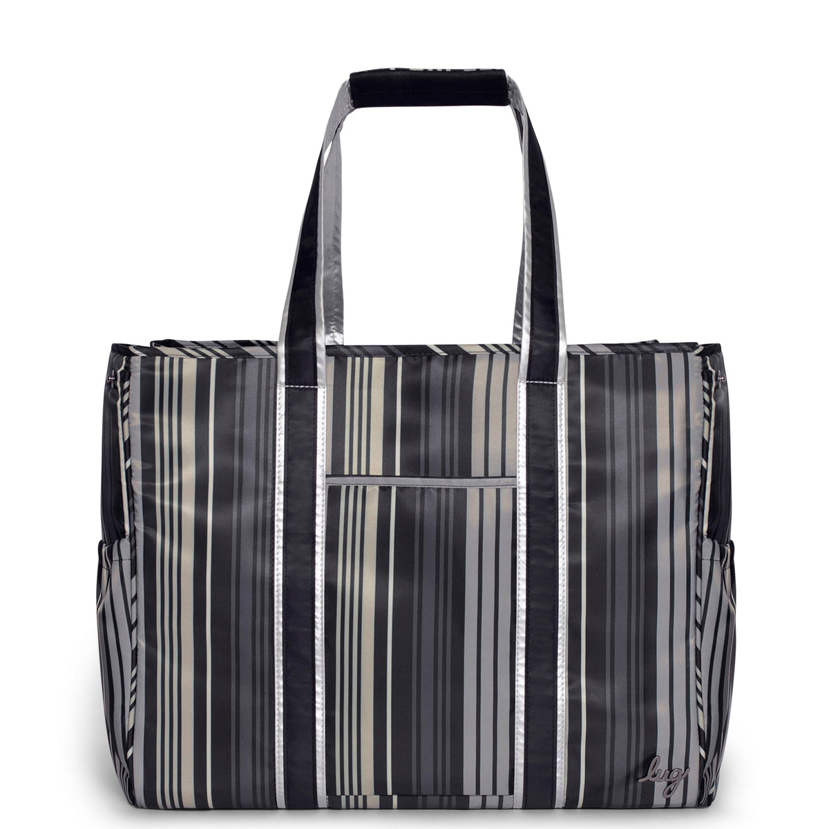Rover X-Large Carry-All Tote - LOVE STRIPE BLACK - Rover_LoveStripeBlack_01