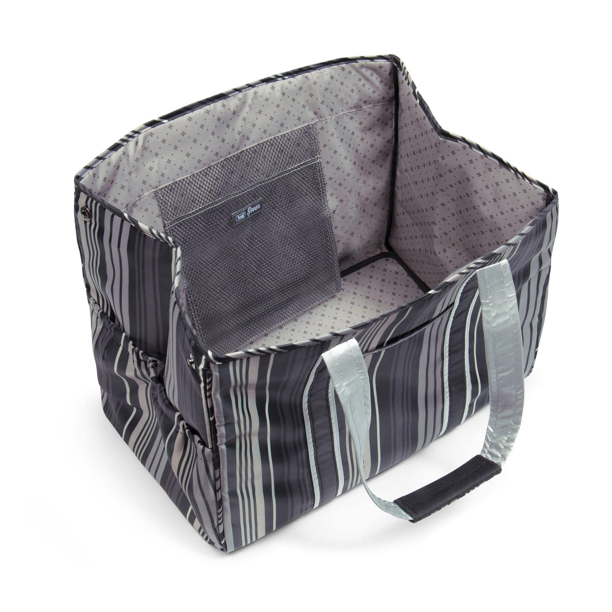 Rover X-Large Carry-All Tote - LOVE STRIPE BLACK - Rover_LoveStripeBlack_05