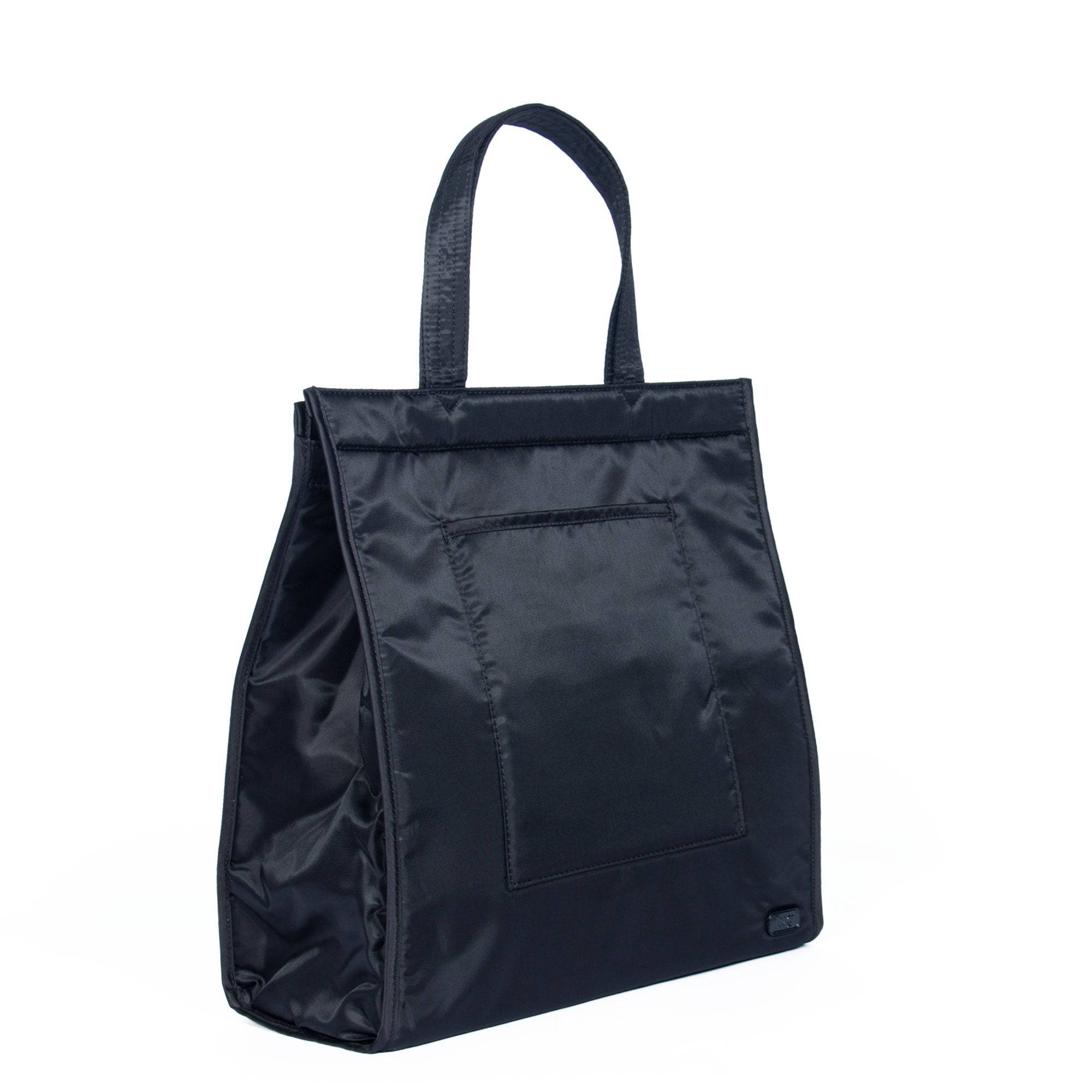 Runner 2pc Tote Bags - MIDNIGHT BLACK - Runner1_Black_02