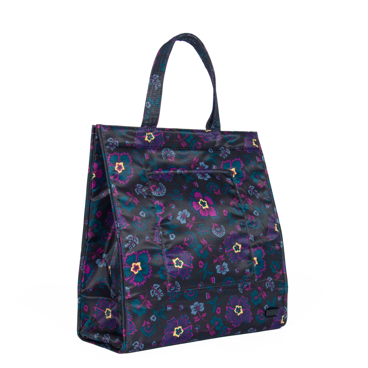 Runner 2pc Tote Bags - BOHO FLORAL BLACK - Runner1_BohoFloralBlack_02