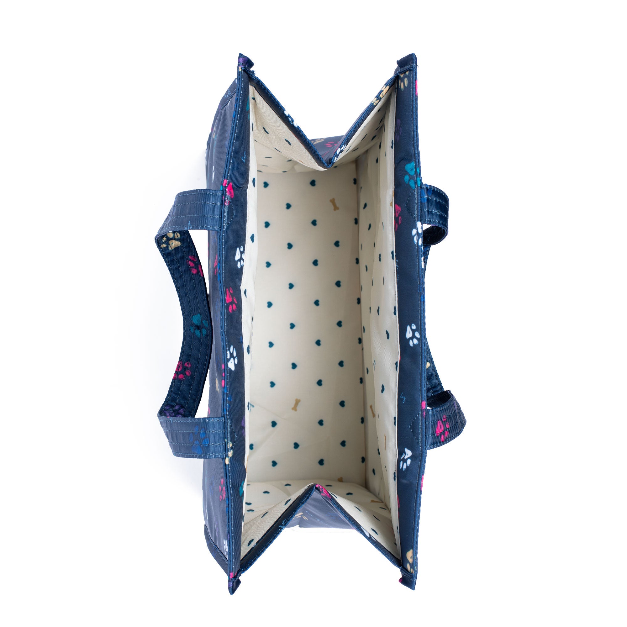Runner 2pc Tote Bags - PAWS NAVY - Runner1_PawsNavy_05