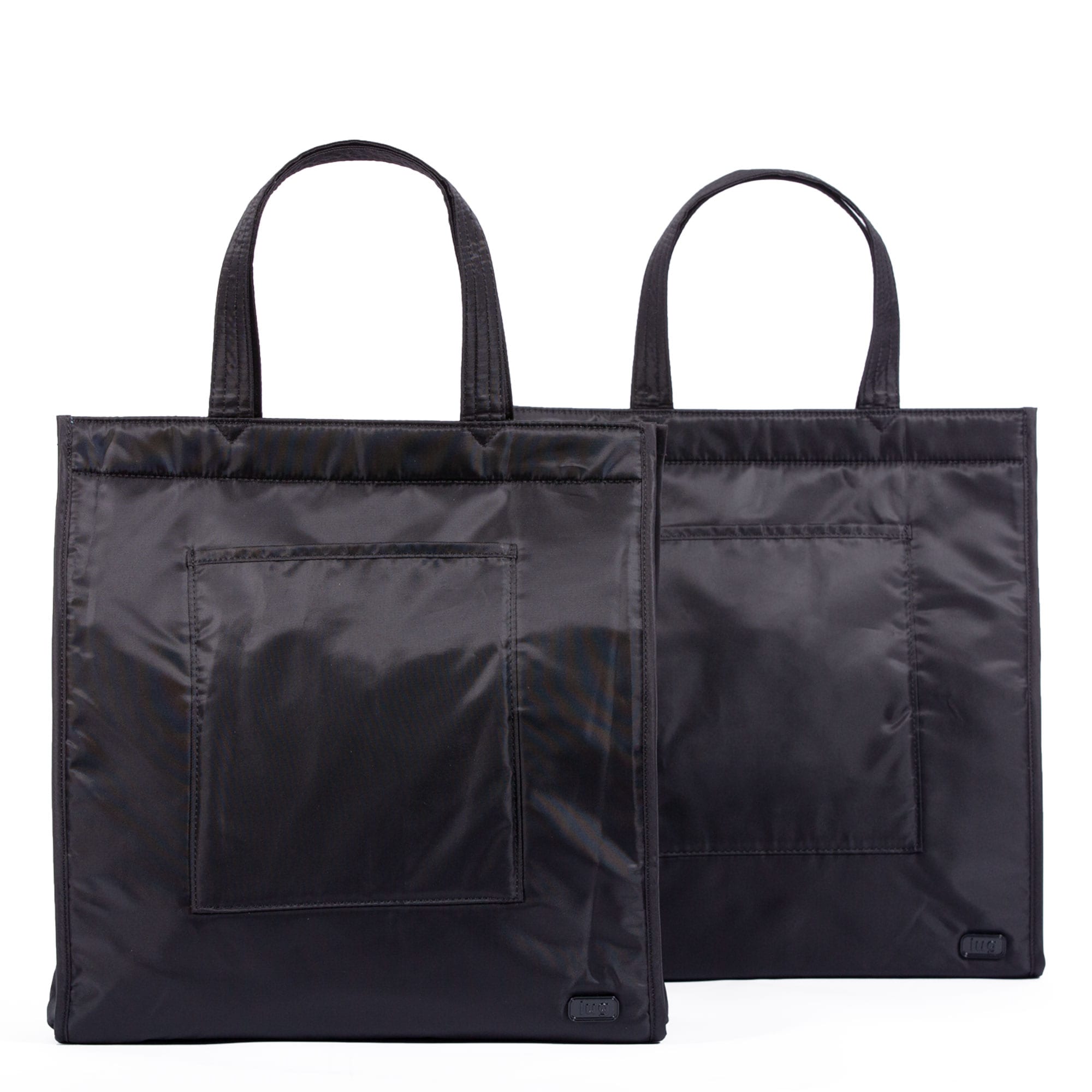 Runner 2pc Tote Bags - MIDNIGHT BLACK - Runner2_Black_01