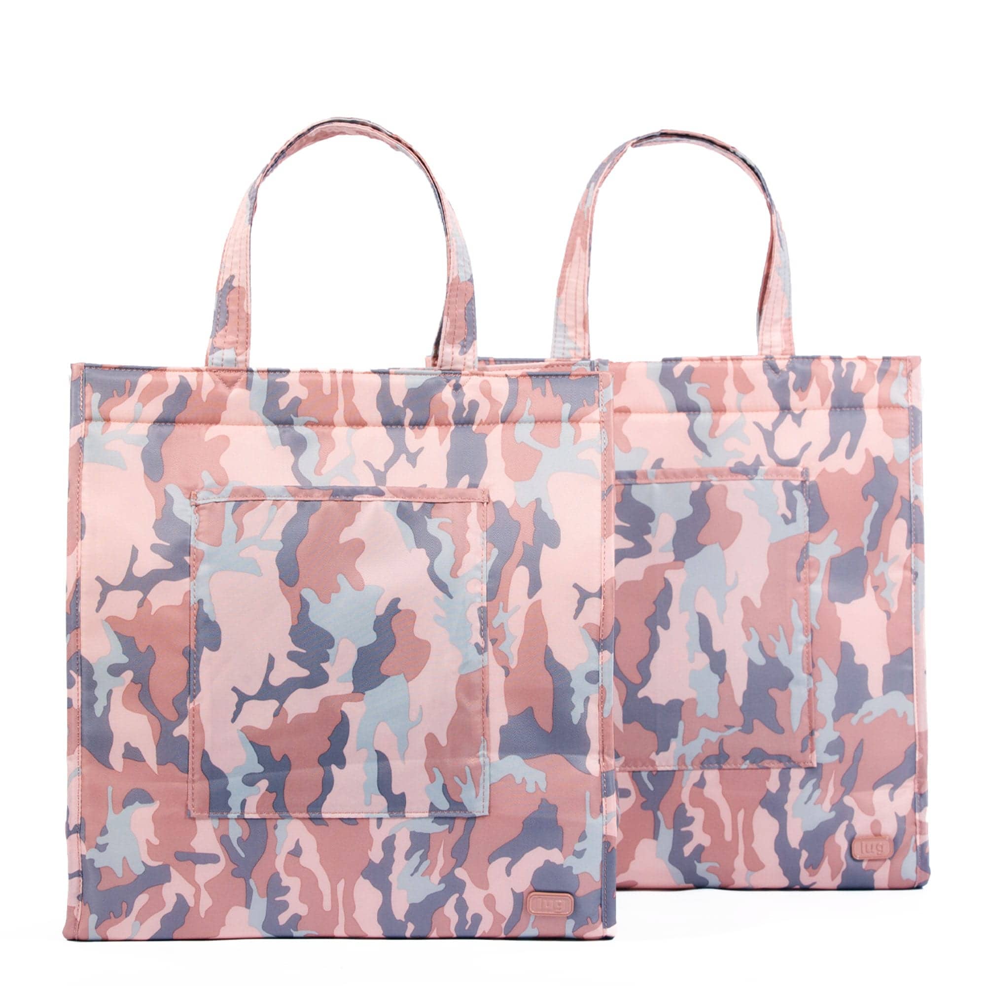 Runner 2pc Tote Bags - CAMO ROSE - Runner2_CamoRose_01