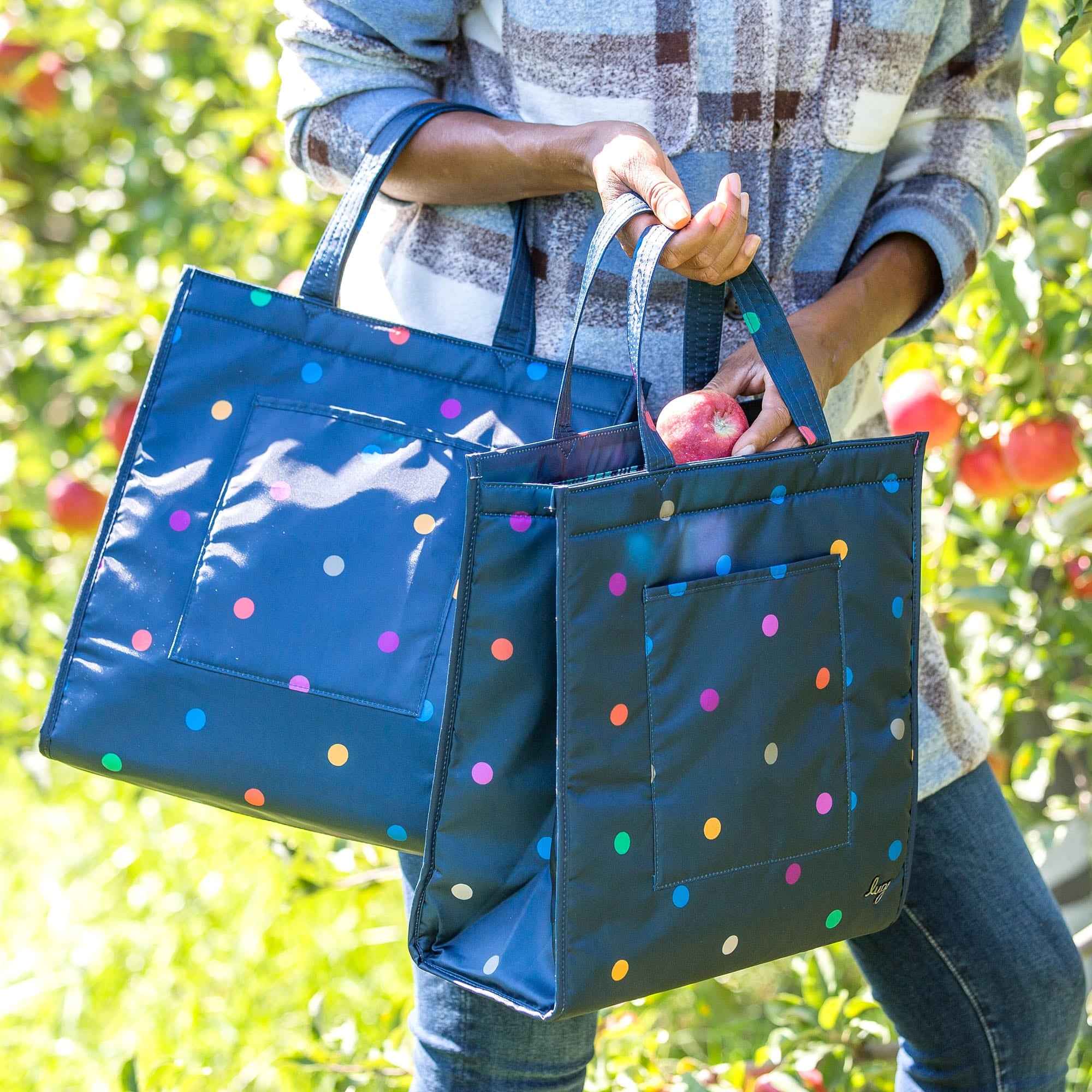 エコバッグ Low Tide : 24SS / RUFFLE BIG ECO BAG (2COLORS) Runner 2pc Tote Bags
