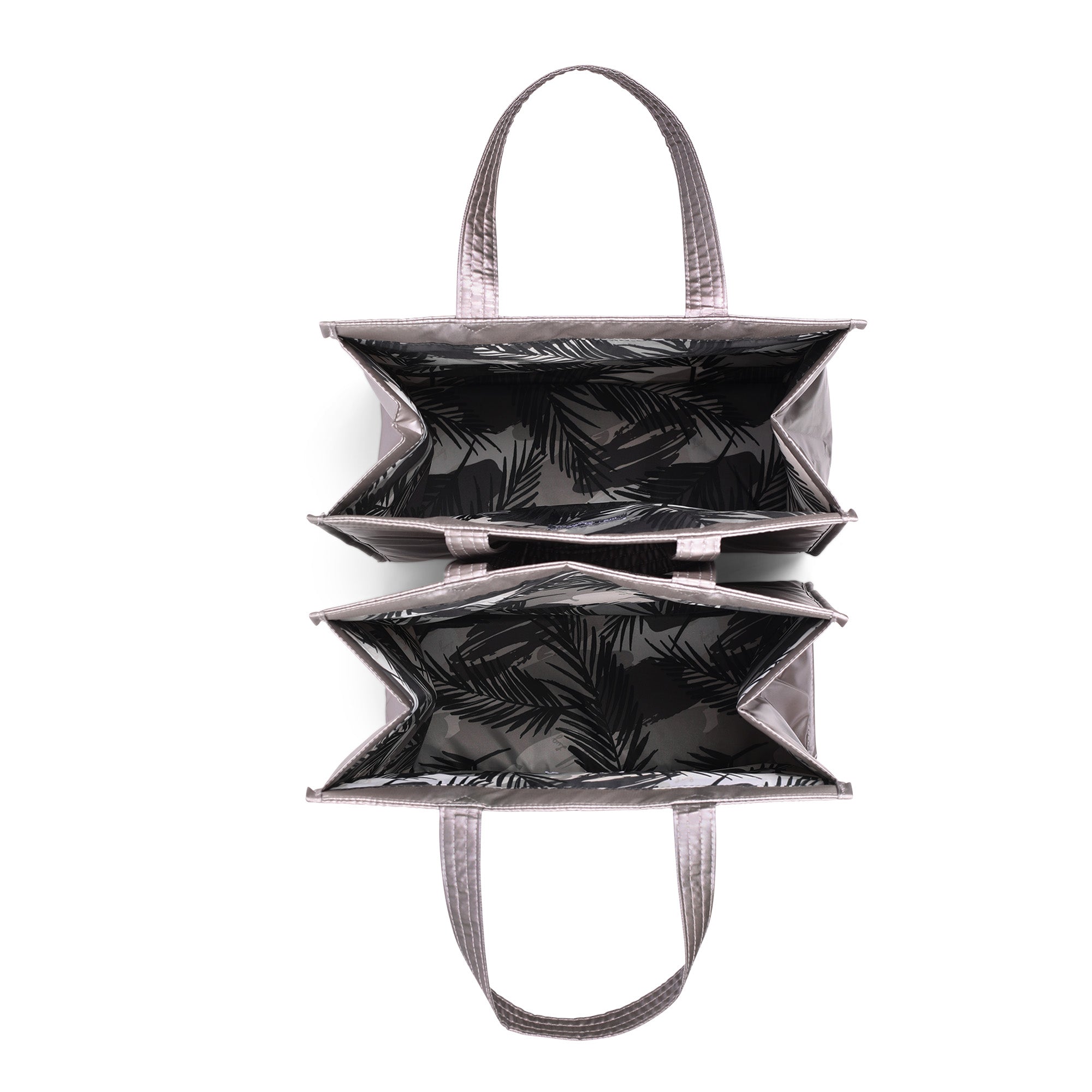 Runner 2pc Tote Bags - METALLIC PEARL - Runner2pc_MetallicPearl_05