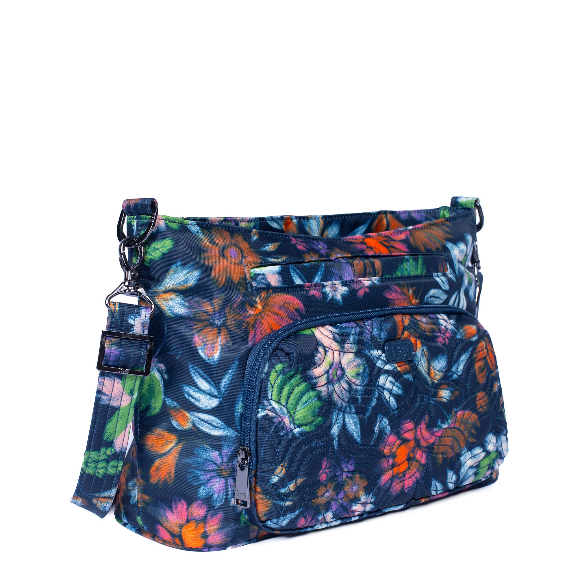 Samba XL Convertible Crossbody Bag - BLOOM NAVY - SambaXL_BloomNavy_02