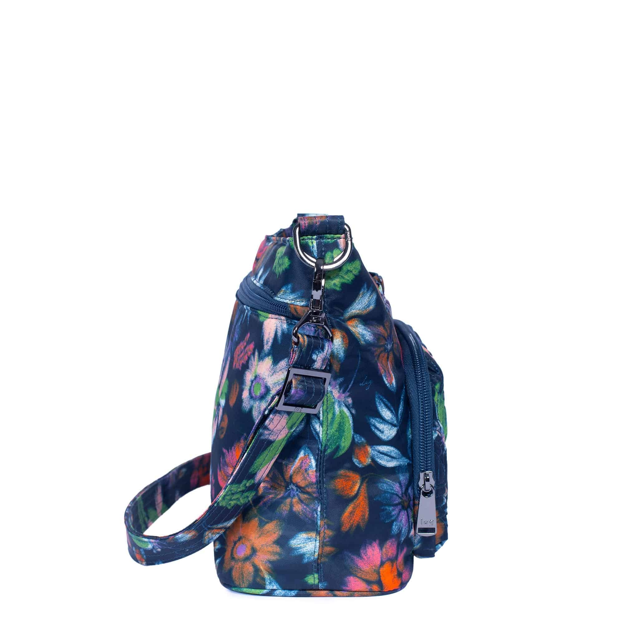 Samba XL Convertible Crossbody Bag - BLOOM NAVY - SambaXL_BloomNavy_03