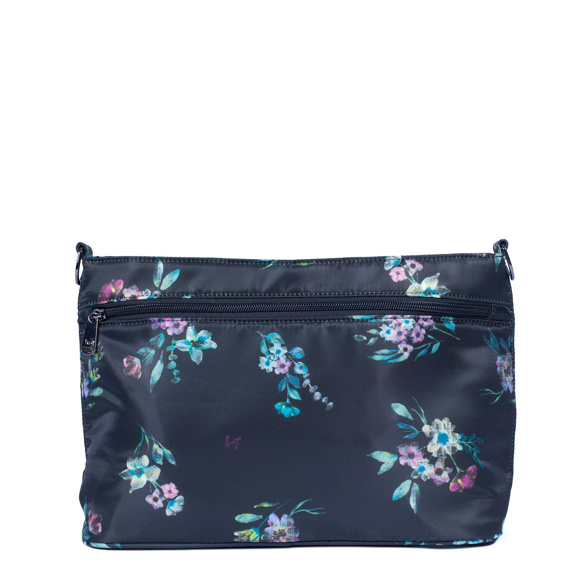 Samba XL Convertible Crossbody Bag - BOUQUET BLACK - SambaXL_BouquetBlack_04