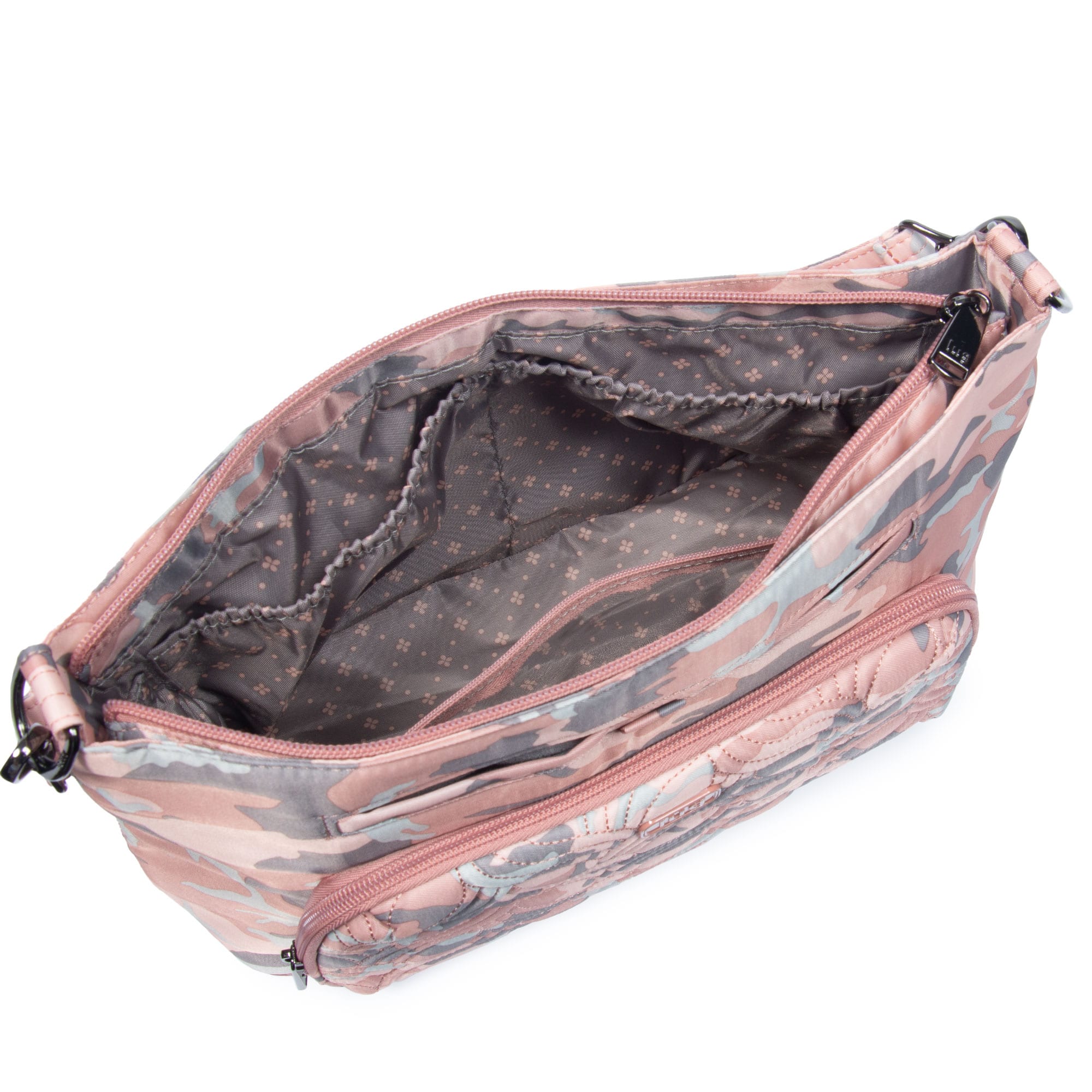 Samba XL Convertible Crossbody Bag - CAMO ROSE - SambaXL_CamoRose_05