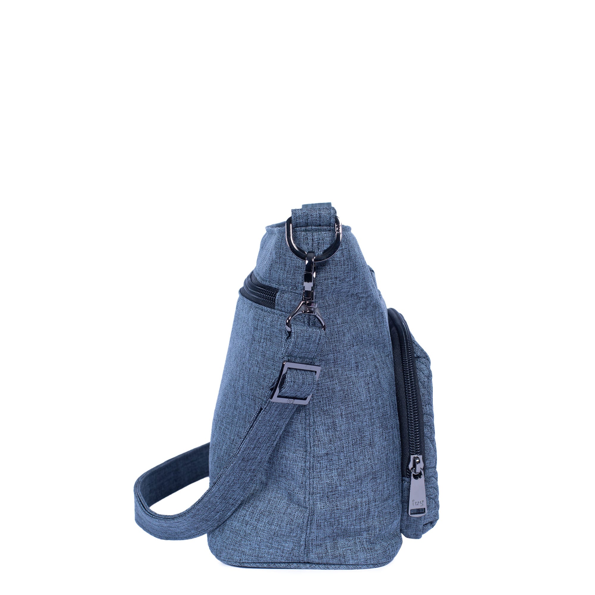 Samba XL Convertible Crossbody Bag - HEATHER GREY - SambaXL_HRGrey_03