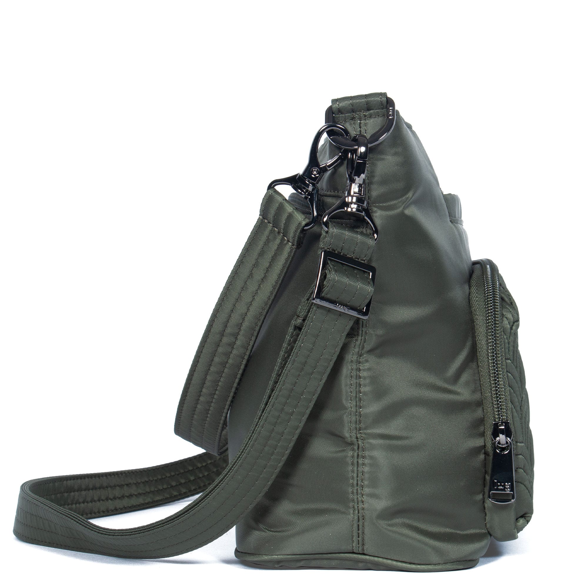 Samba XL Convertible Crossbody Bag - OLIVE GREEN - SambaXL_OliveGreen_03
