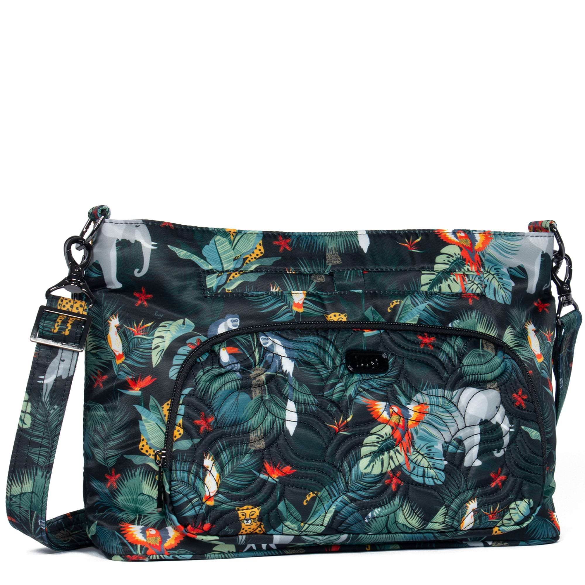 Samba XL Convertible Crossbody Bag - WILDLIFE BLACK - SambaXL_WildlifeBlack_02