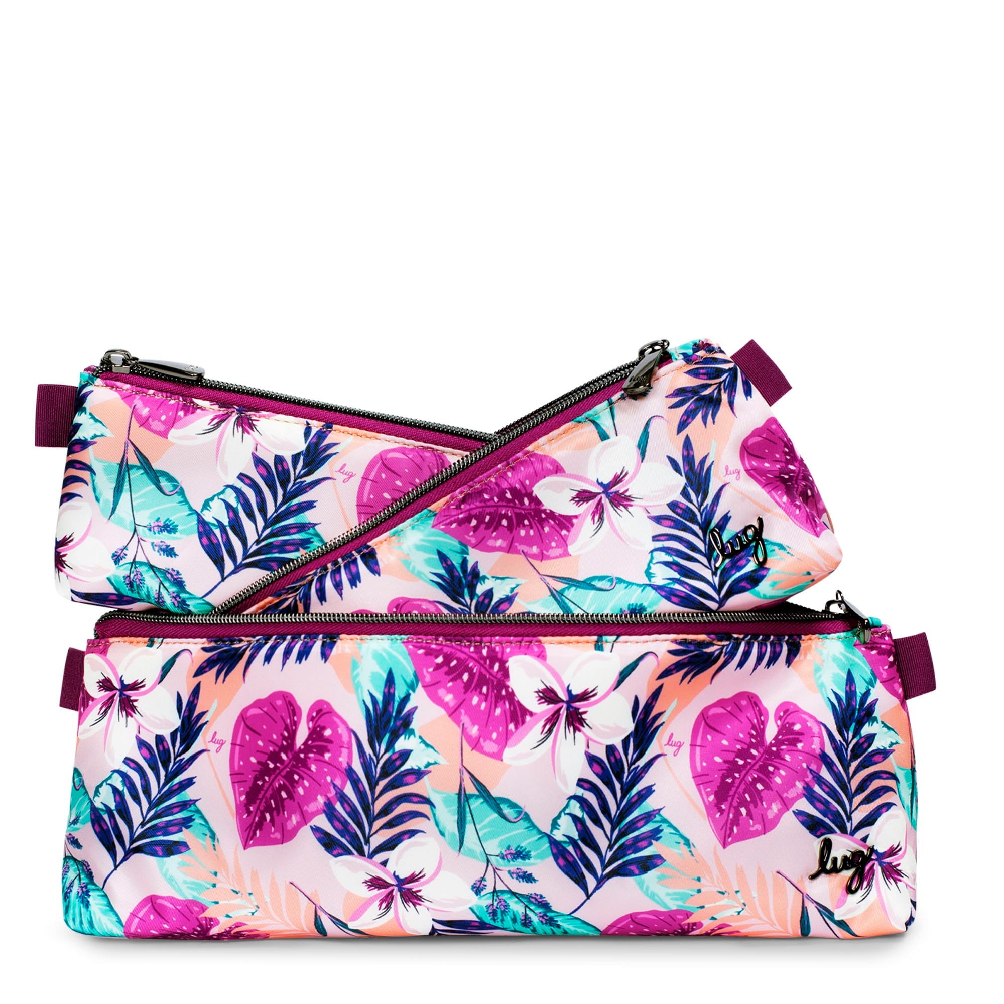 Schooner 3pc Storage Pouches - AZALEA PINK - SchoonerPouch_AzaleaPink_01_02