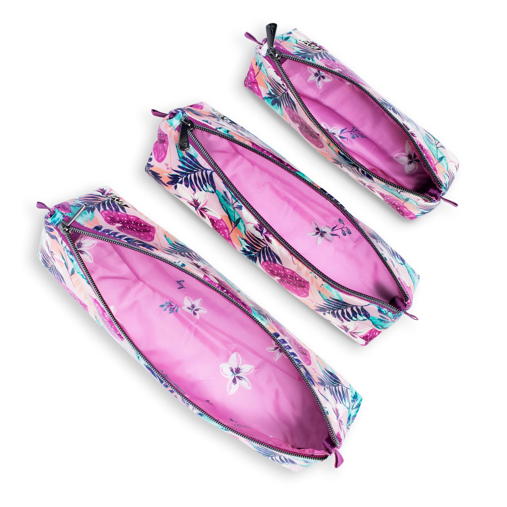 Schooner 3pc Storage Pouches - AZALEA PINK - SchoonerPouch_AzaleaPink_05