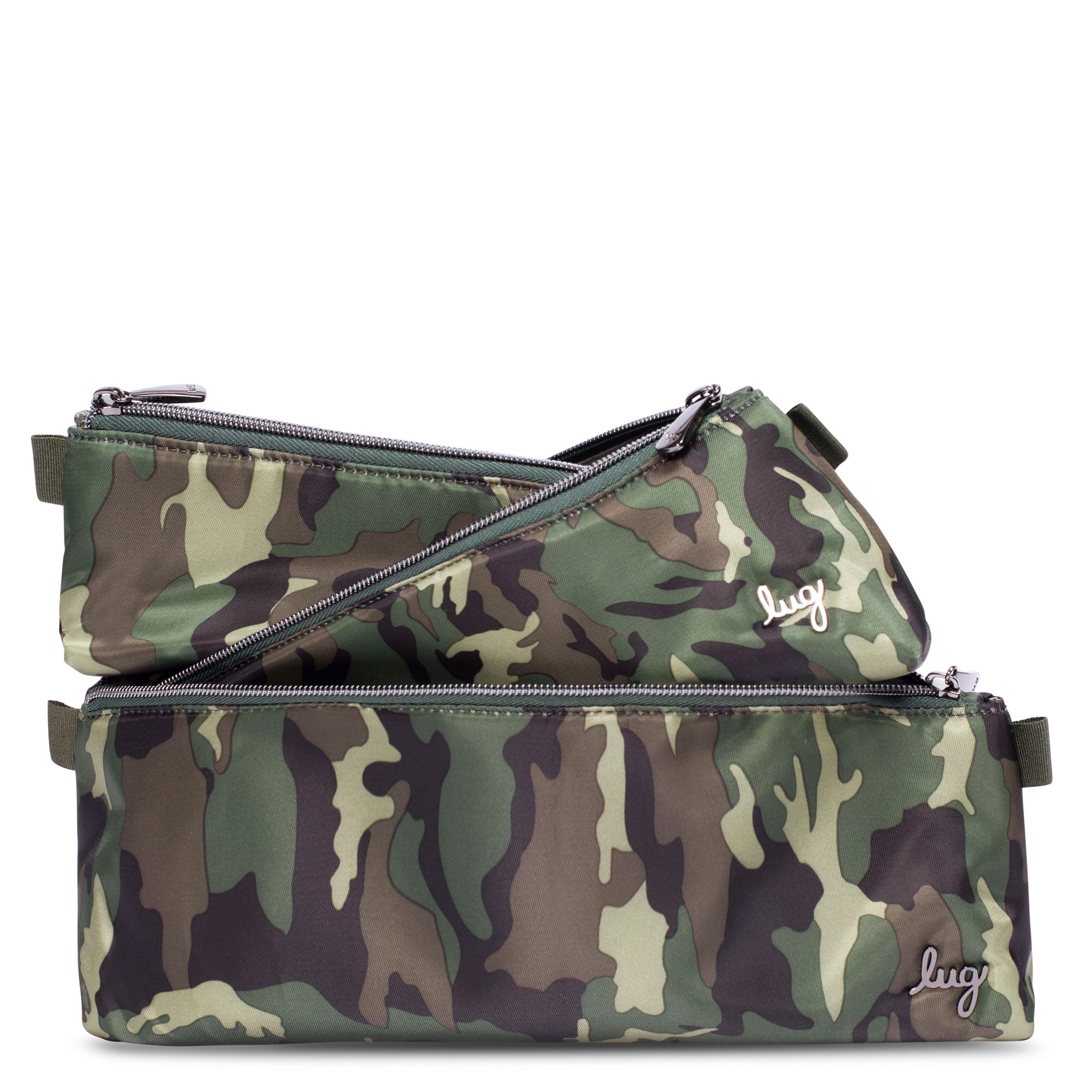 Schooner 3pc Storage Pouches - CAMO GREEN - SchoonerPouch_CamoGreen_01_03