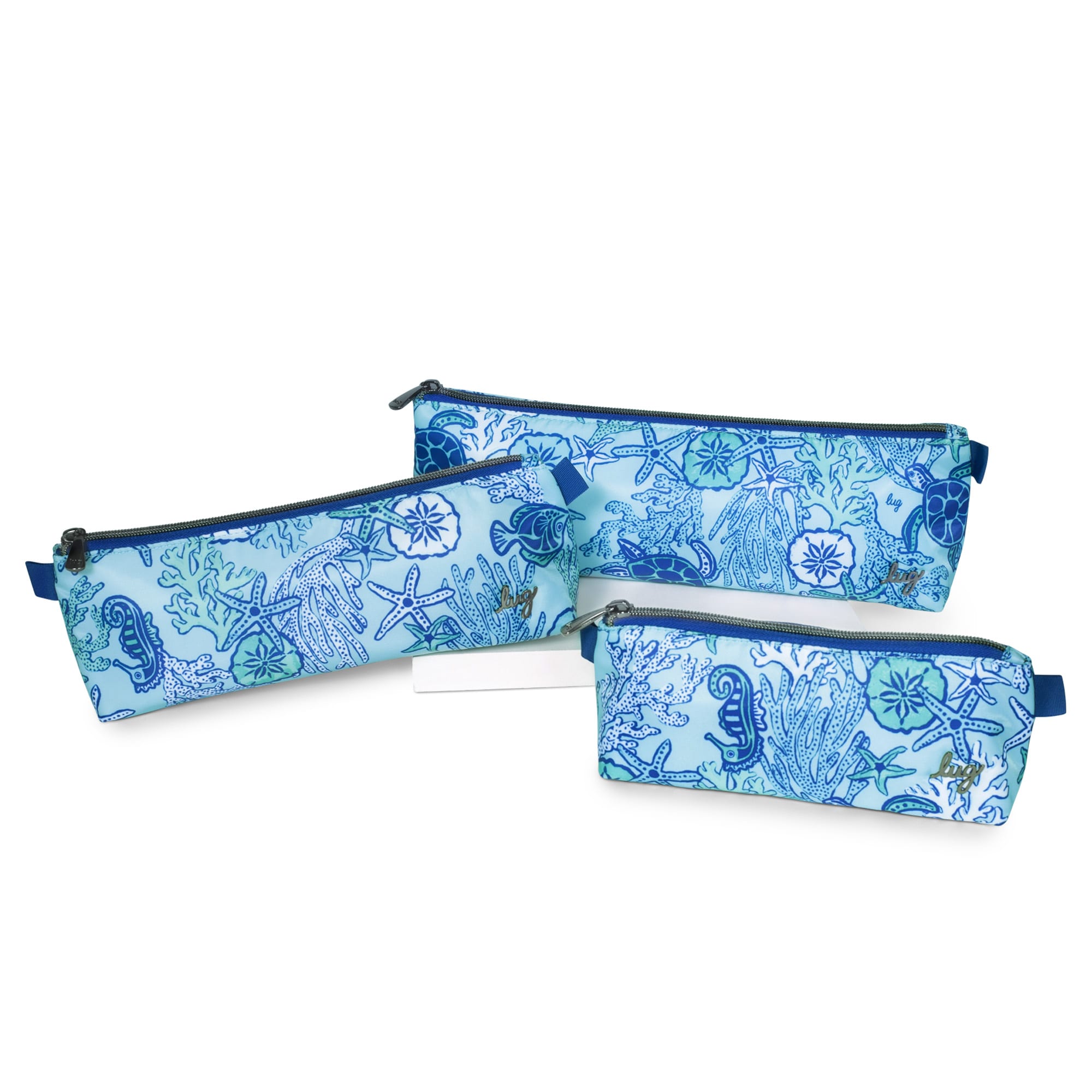 Schooner 3pc Storage Pouches - SEALIFE BLUE - SchoonerPouch_SeaLifeBlue_01_01
