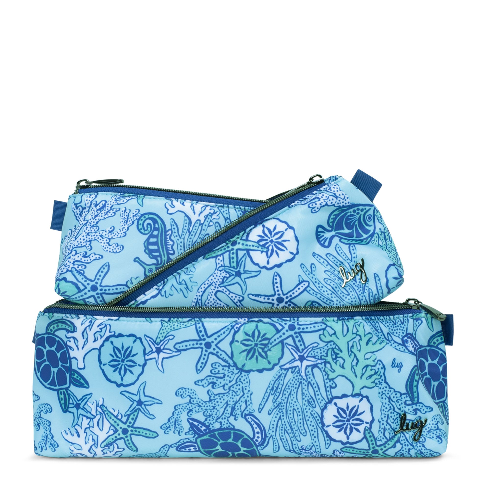 Schooner 3pc Storage Pouches - SEALIFE BLUE - SchoonerPouch_SeaLifeBlue_01_02