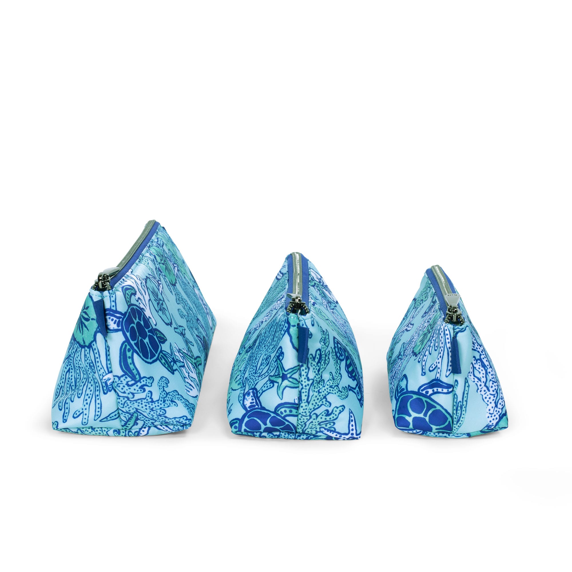 Schooner 3pc Storage Pouches - SEALIFE BLUE - SchoonerPouch_SeaLifeBlue_03_01