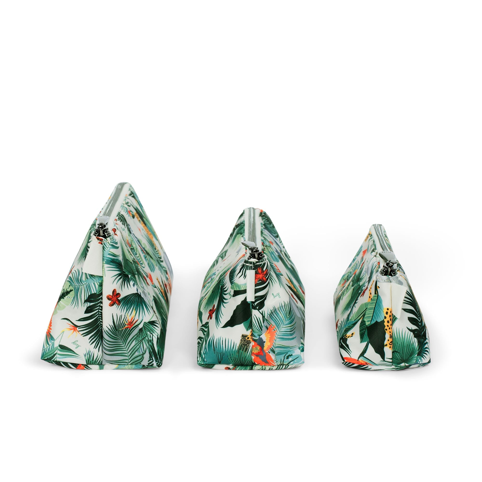 Schooner 3pc Storage Pouches - WILDLIFE CREAM - SchoonerPouch_WildlifeCream_03_01