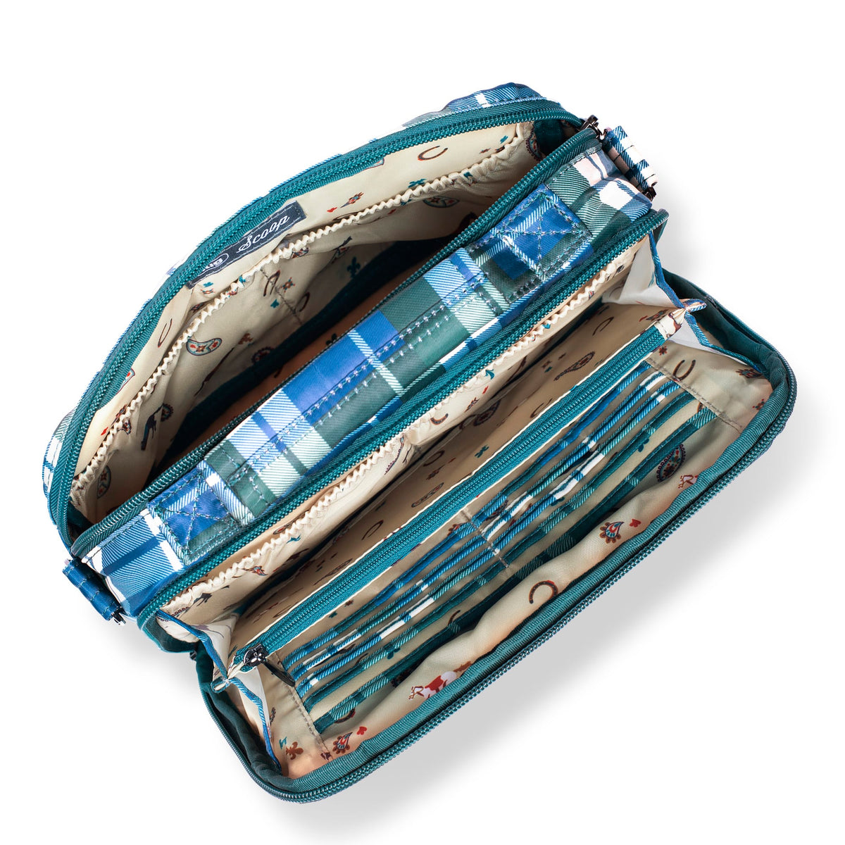 Scoop 2 Crossbody Bag - FLANNEL PLAID NAVY - Scoop2_FlannelPlaidNavy_05