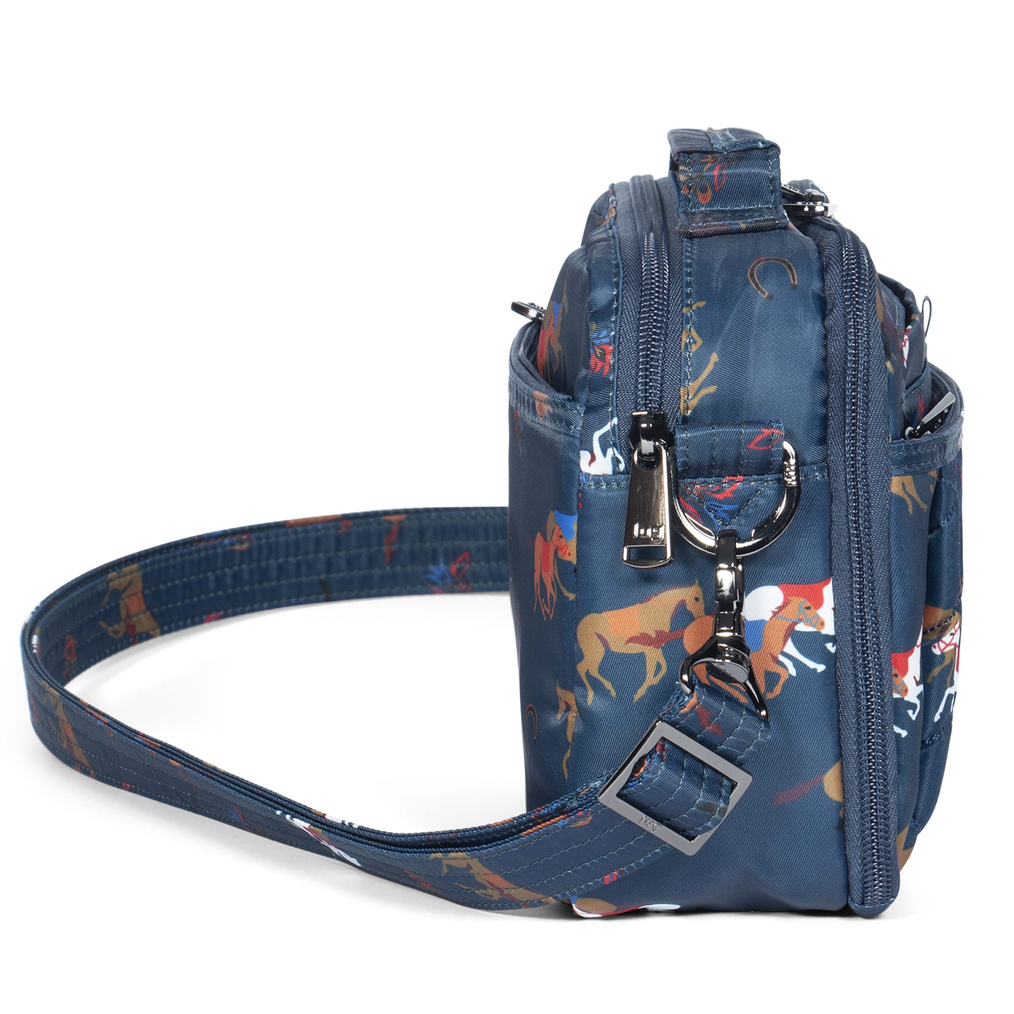 Scoop 2 Crossbody Bag - HORSES NAVY - Scoop2_HorseNavy_03