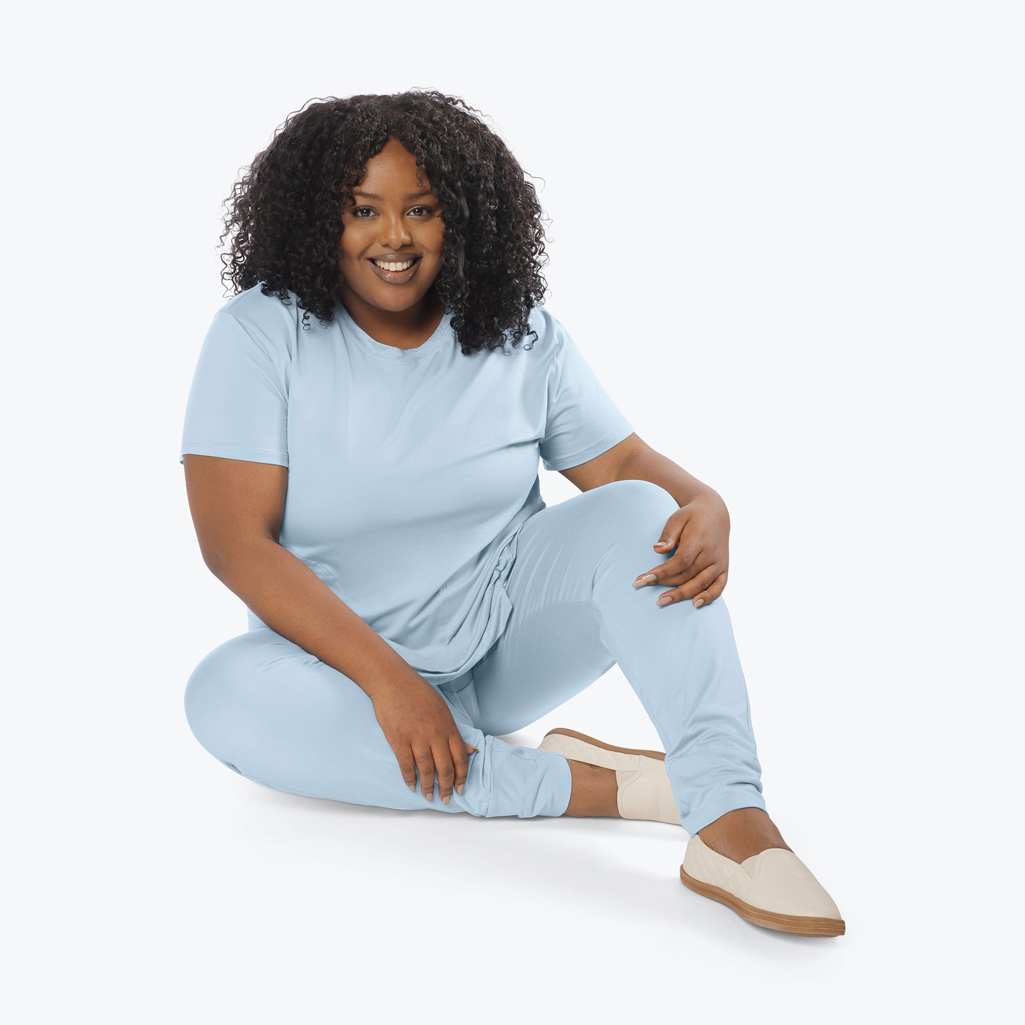 Scoop Foldover Jogger Pants - BLUE MOON ICEPOP - Scoop_Bottom_BlueMoon-Icepop_XL_04