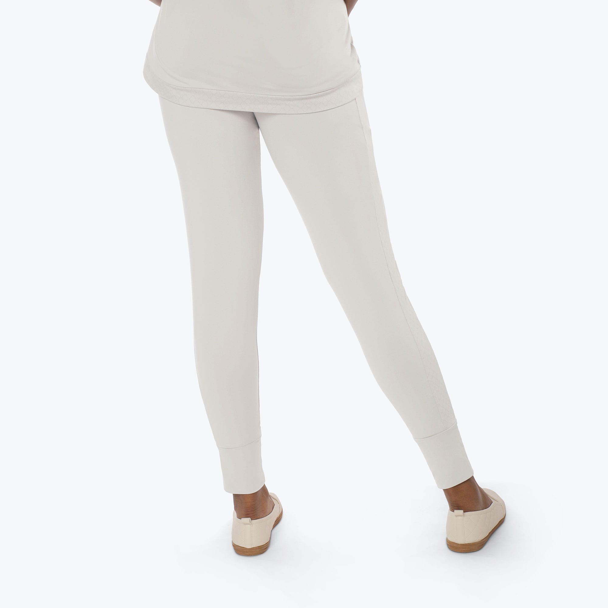 Scoop Foldover Jogger Pants - PEBBLE - Scoop_Bottom_Pebble_S_02