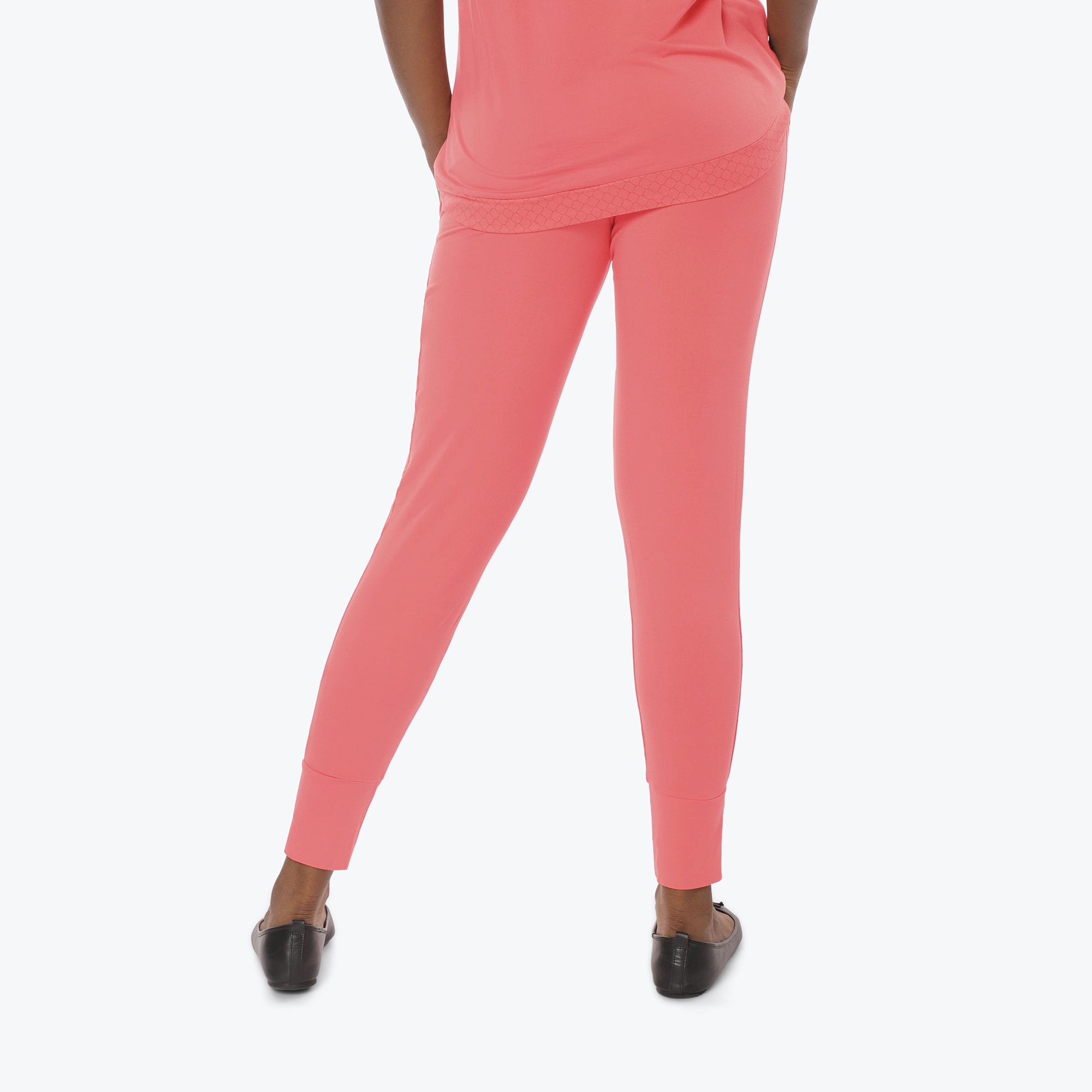 Scoop Foldover Jogger Pants - WATERMELON ICEPOP - Scoop_Bottom_Watermelon-Icepop_S_02