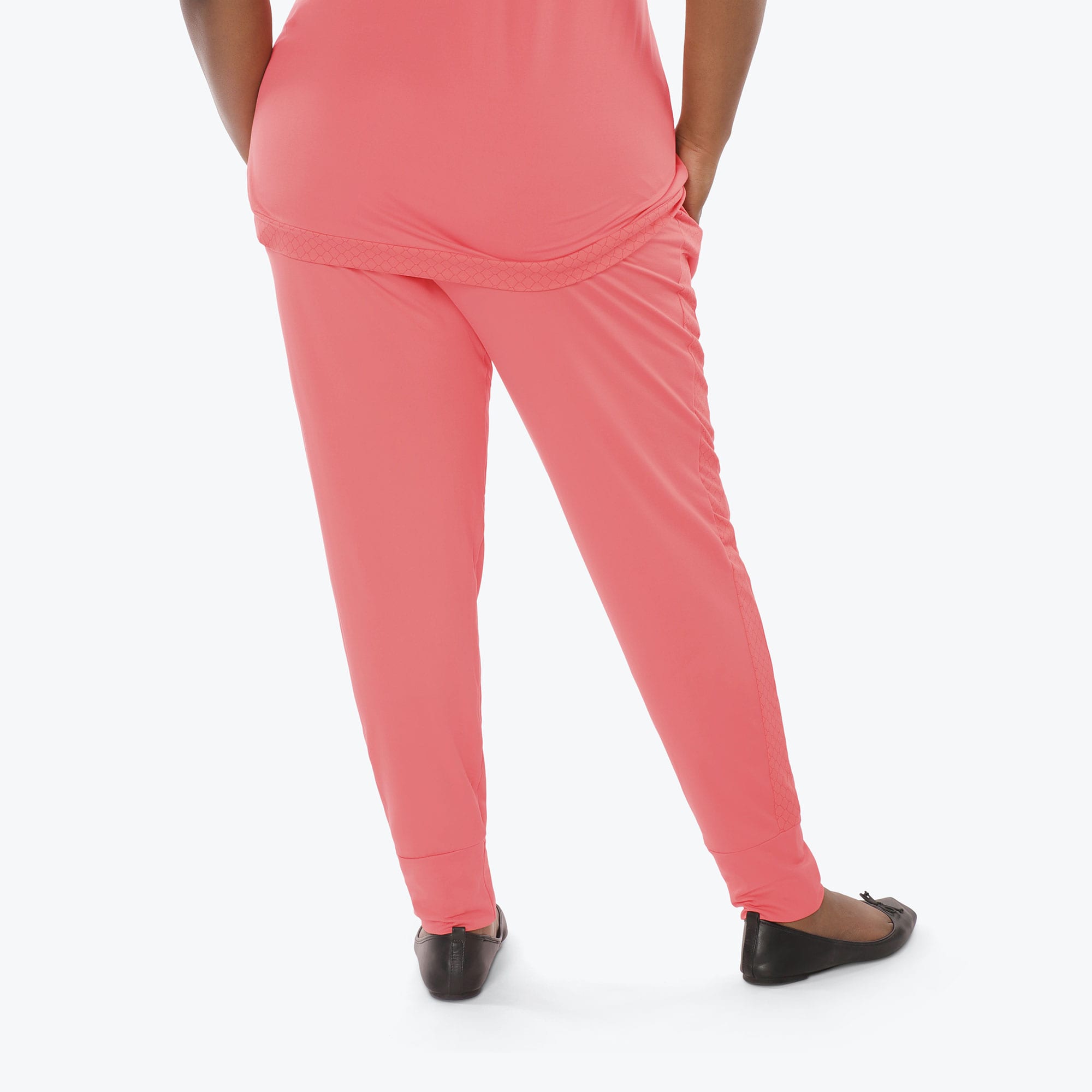 Scoop Foldover Jogger Pants - WATERMELON ICEPOP - Scoop_Bottom_Watermelon-Icepop_XL_02