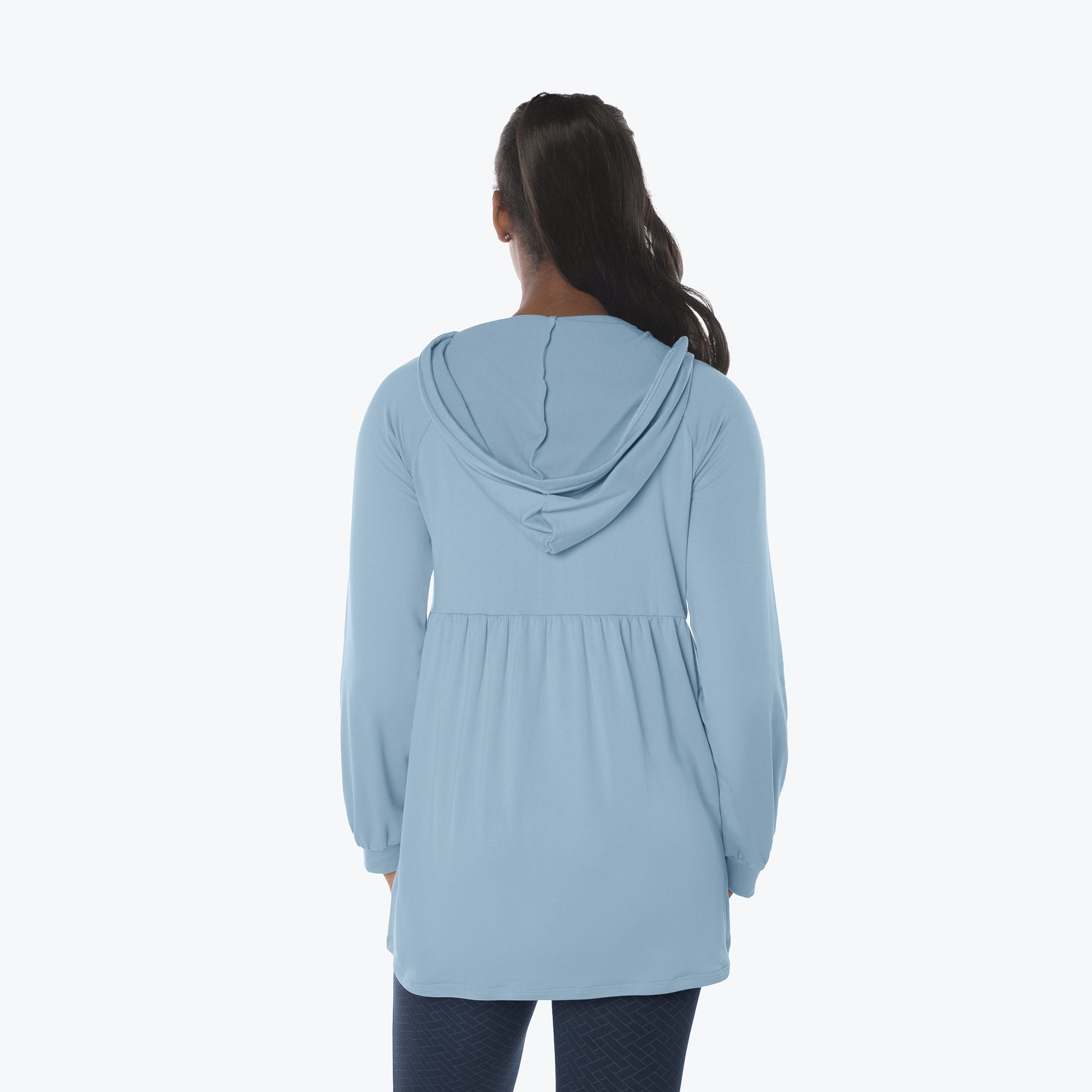 Shimmy Brushed Jersey Zip Up - BLUE MOON ICEPOP - Shimmy_BlueMoon_IcePop_S_02
