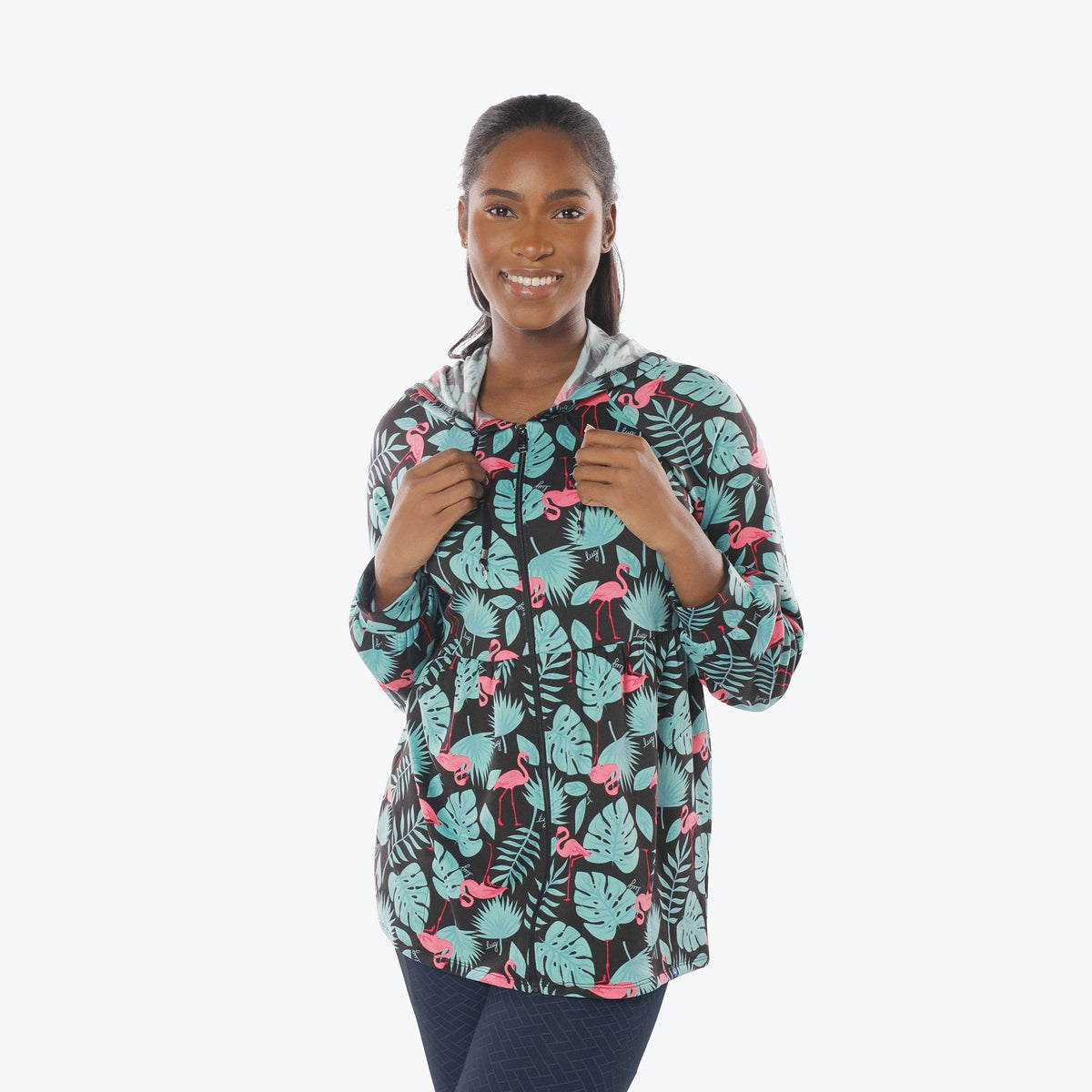 Jersey zip up 2024 jacket