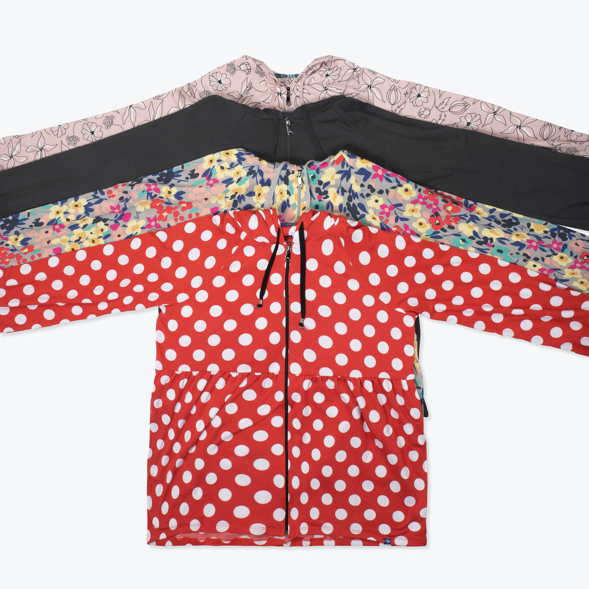 Shimmy Brushed Jersey Zip Up - - Shimmy_Group_01