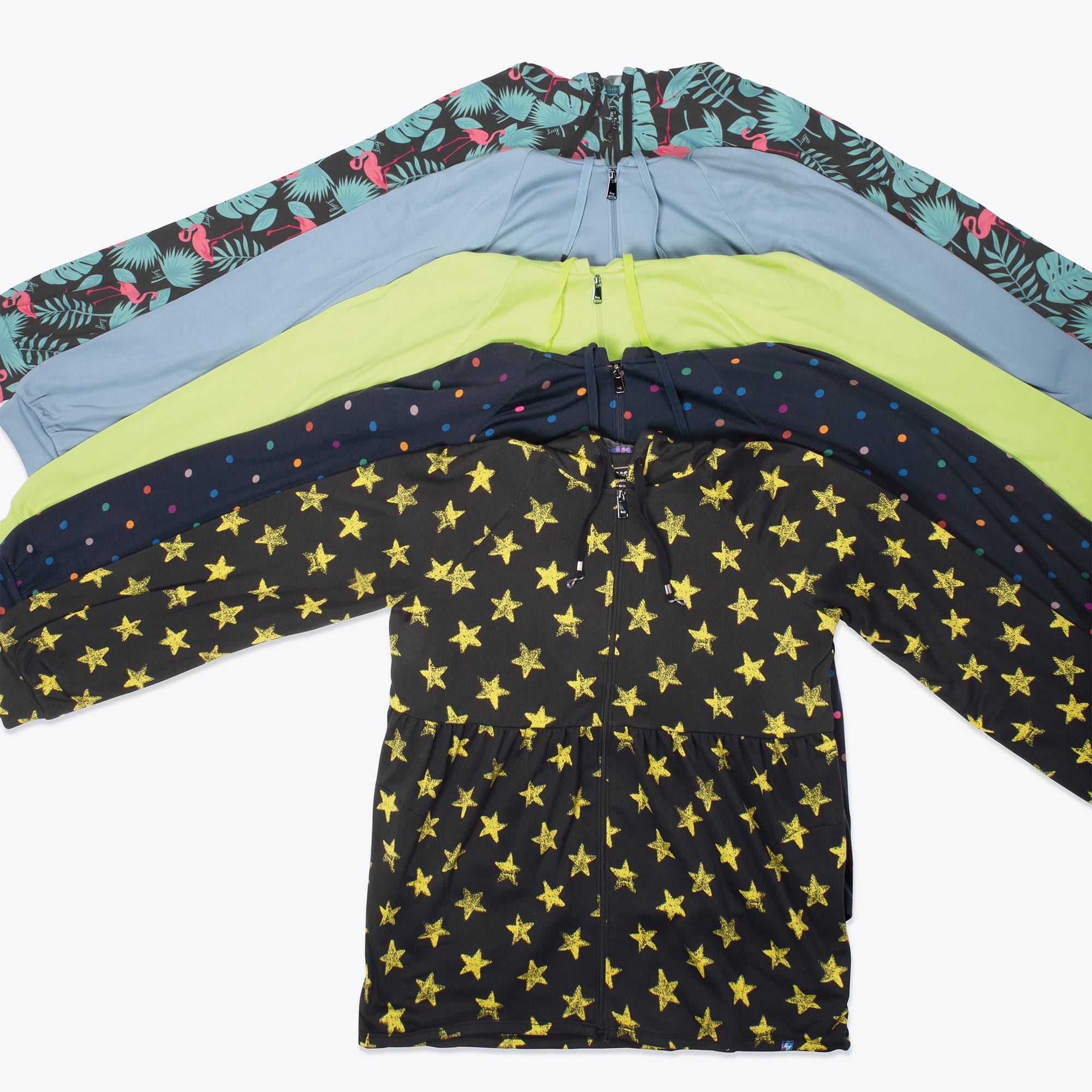 Shimmy Brushed Jersey Zip Up - - Shimmy_Group_02