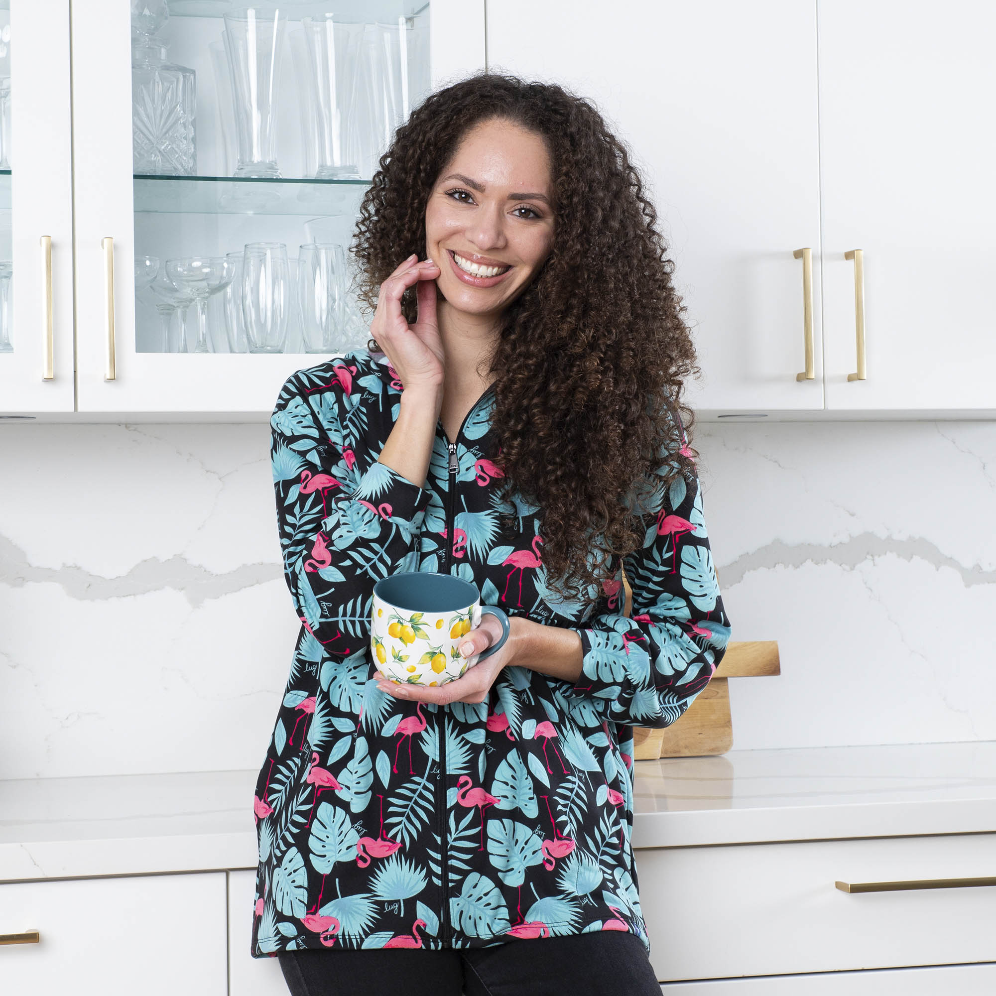 Shimmy Brushed Jersey Zip Up - - Shimmy_Lifestyle_01