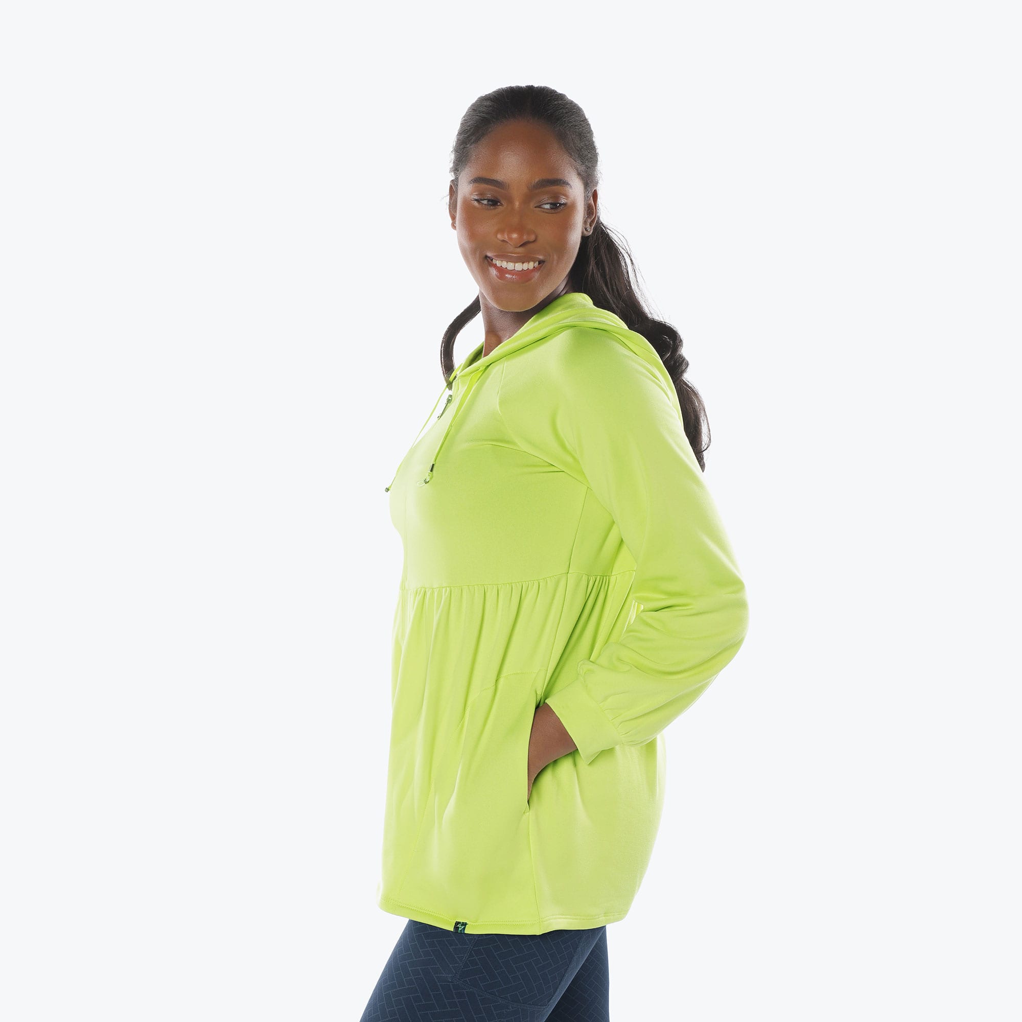 Shimmy Brushed Jersey Zip Up - MARGARITA ICEPOP - Shimmy_Margarita_IcePop_S_03