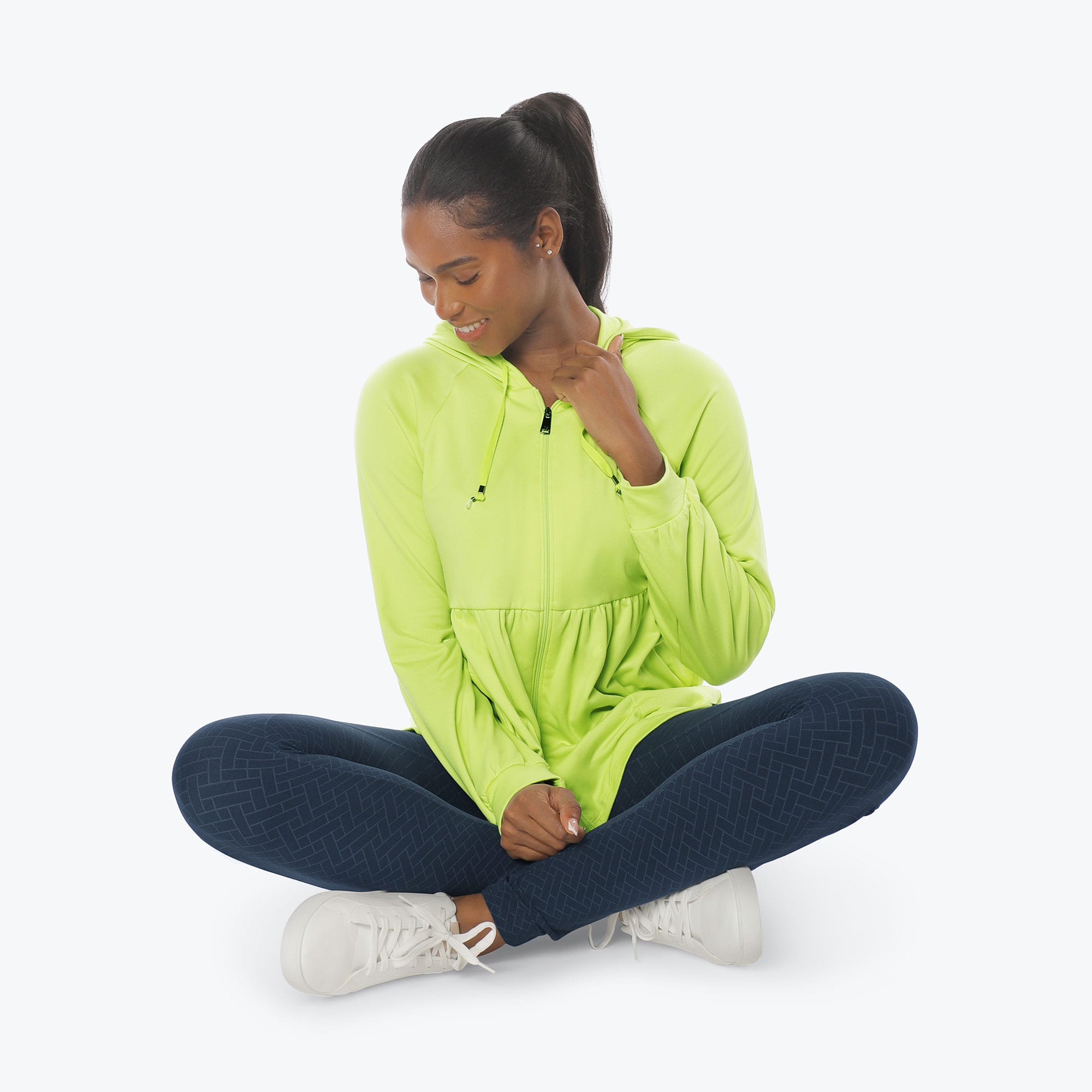 Shimmy Brushed Jersey Zip Up - MARGARITA ICEPOP - Shimmy_Margarita_IcePop_XL_05