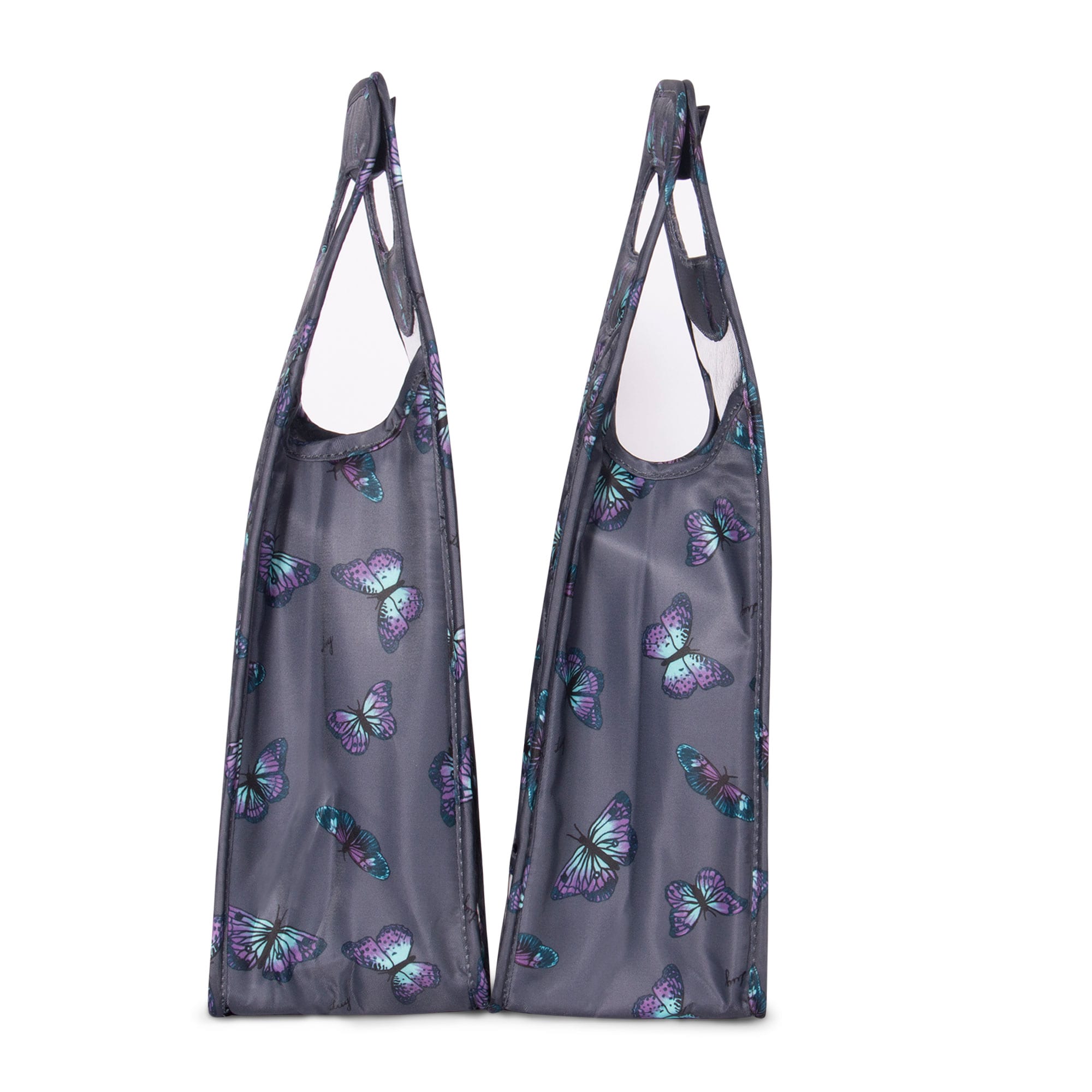 Shuttle 2pc Wine Totes - BUTTERFLY GREY - Shuttle2PC_ButterflyGrey_03_1