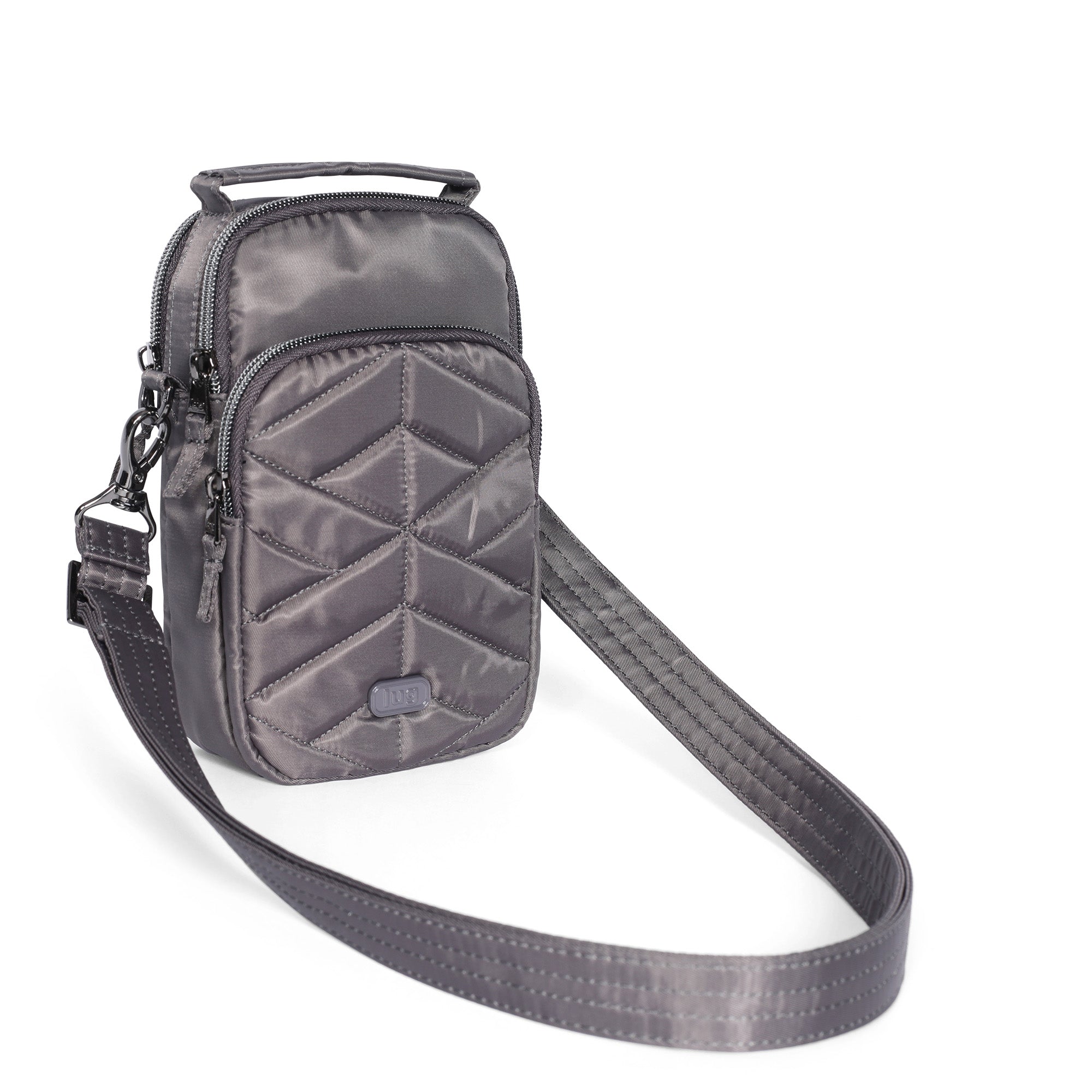 Skeeter Mini 2 Convertible Crossbody - GUNMETAL GREY TONAL - Skeeter2_mini_GunmetalGrey_02
