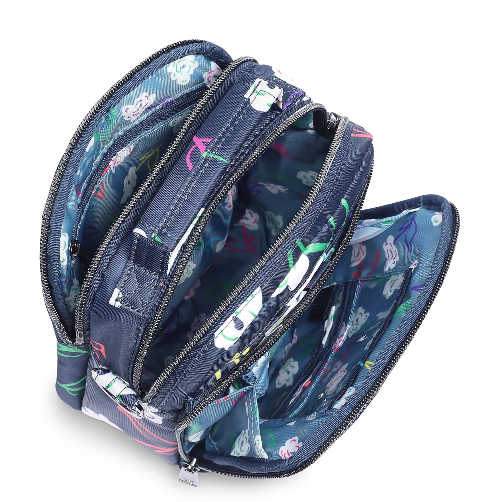 Skeeter Convertible Crossbody - BRIGHT FLORAL - SkeeterCharmBar_BrightFloral_05