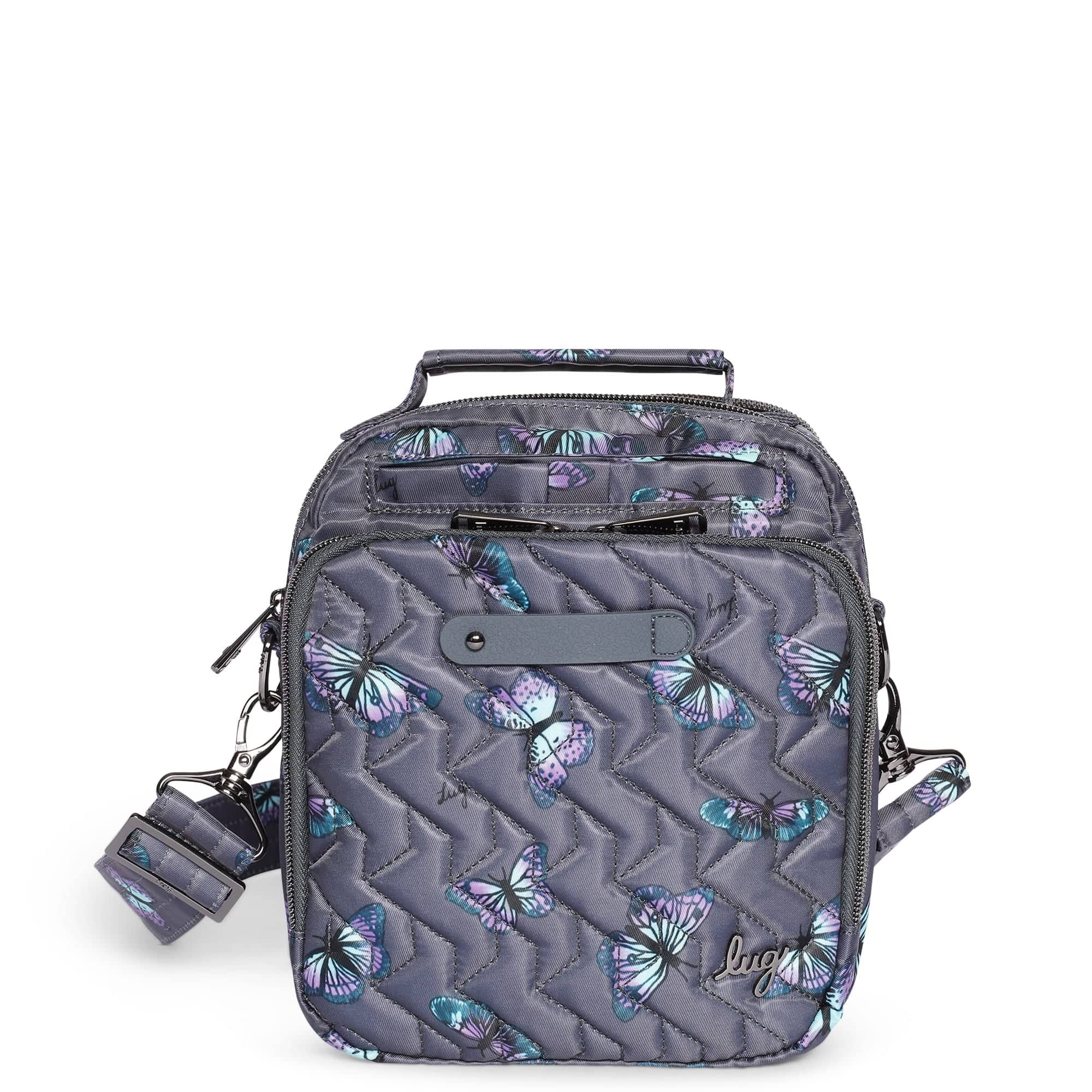 Skeeter Convertible Crossbody - BUTTERFLY GREY - SkeeterCharmBar_Butterfley_Grey_01