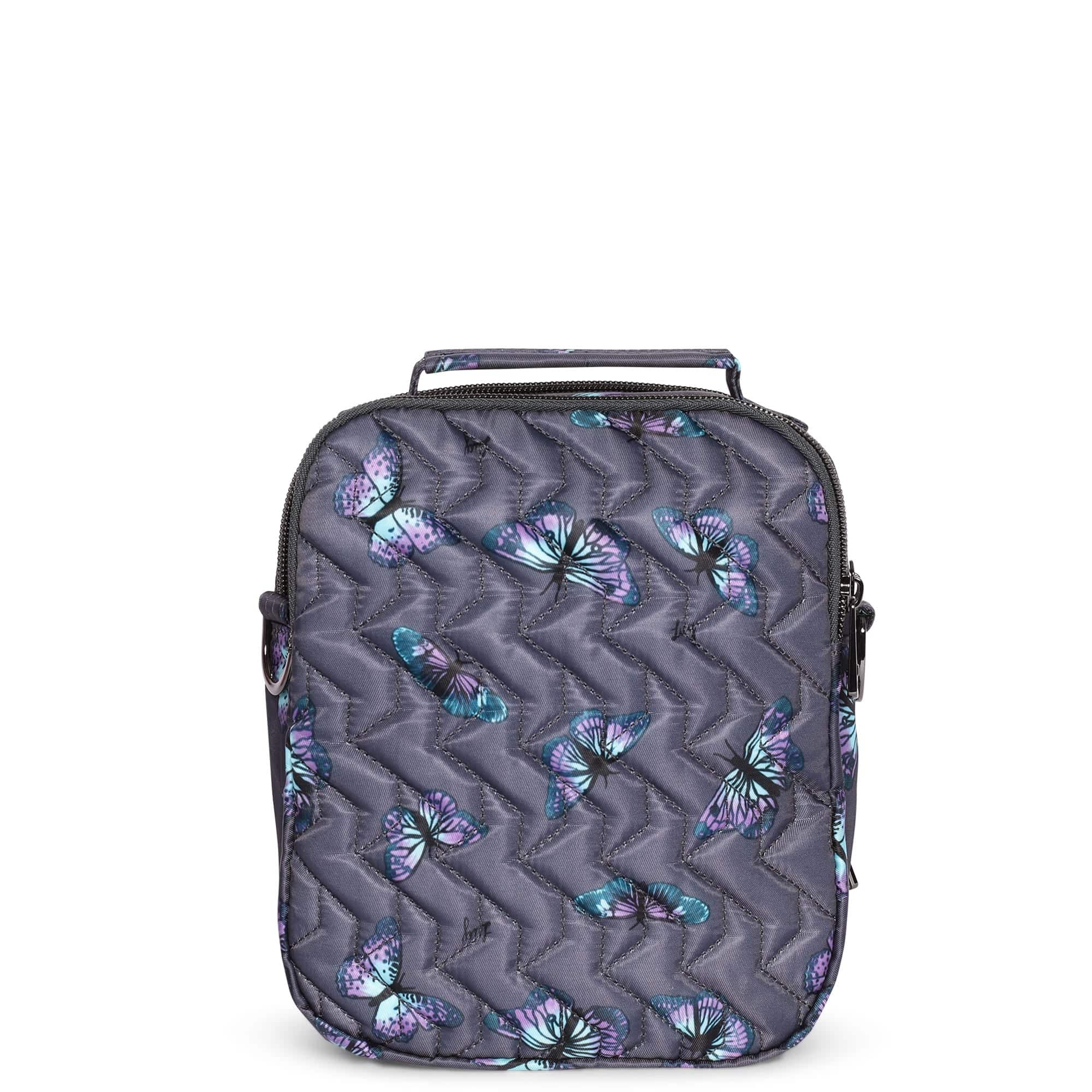 Skeeter Convertible Crossbody - BUTTERFLY GREY - SkeeterCharmBar_Butterfley_Grey_04