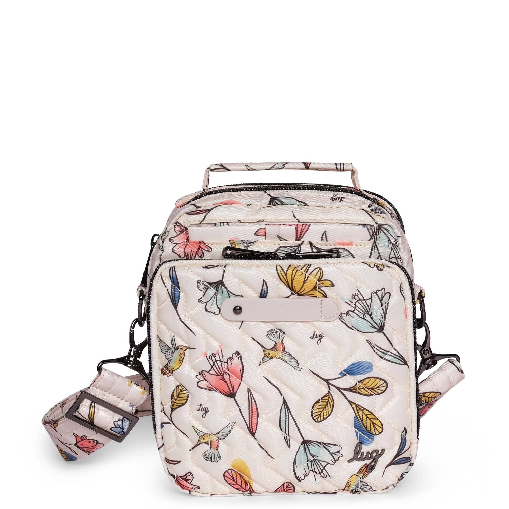 Skeeter Convertible Crossbody - HUMMINGBIRD FLORAL - SkeeterCharmBar_HummingbirdFloral_01