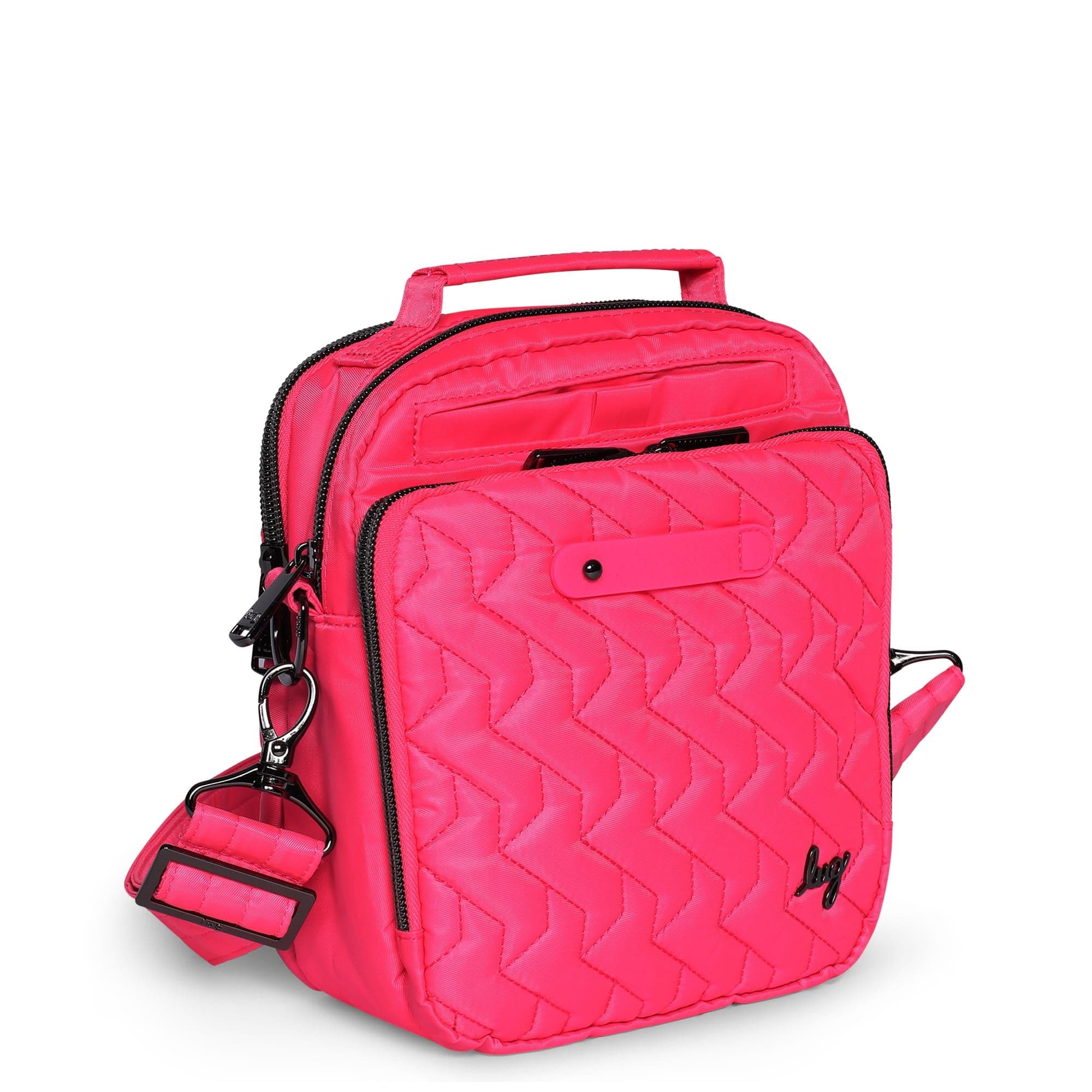 Skeeter Convertible Crossbody - MAGENTA - SkeeterCharmBar_Magenta_02