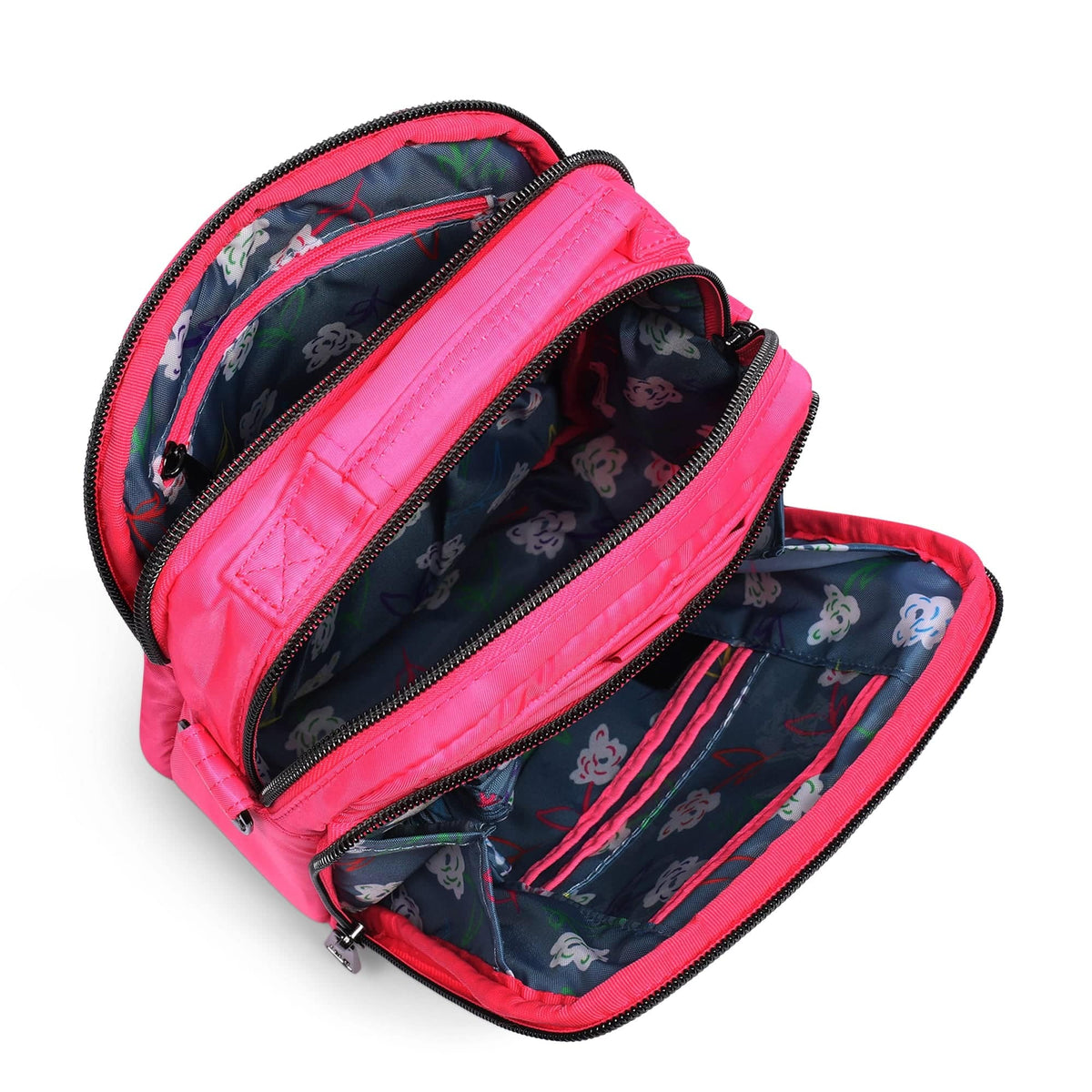 Skeeter Convertible Crossbody - MAGENTA - SkeeterCharmBar_Magenta_05