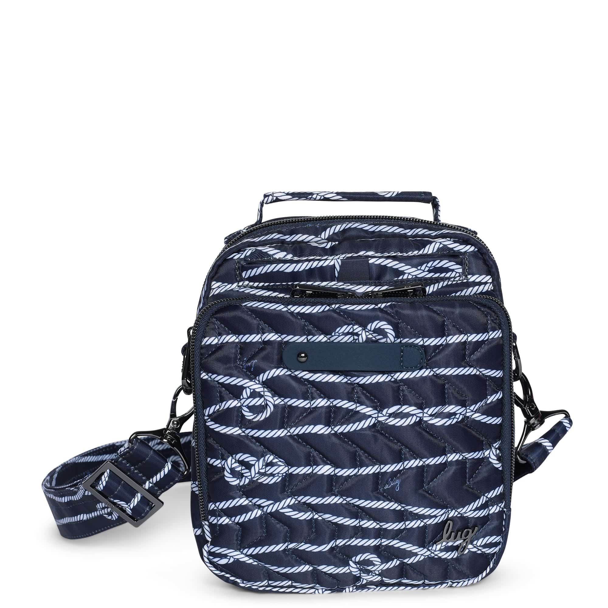 Skeeter Convertible Crossbody - NAUTICAL NAVY - SkeeterCharmBar_NauticalNavy_01