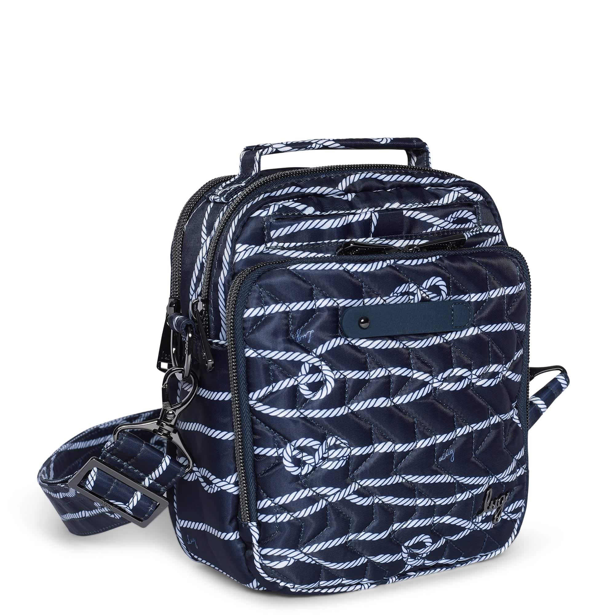 Skeeter Convertible Crossbody - NAUTICAL NAVY - SkeeterCharmBar_NauticalNavy_02