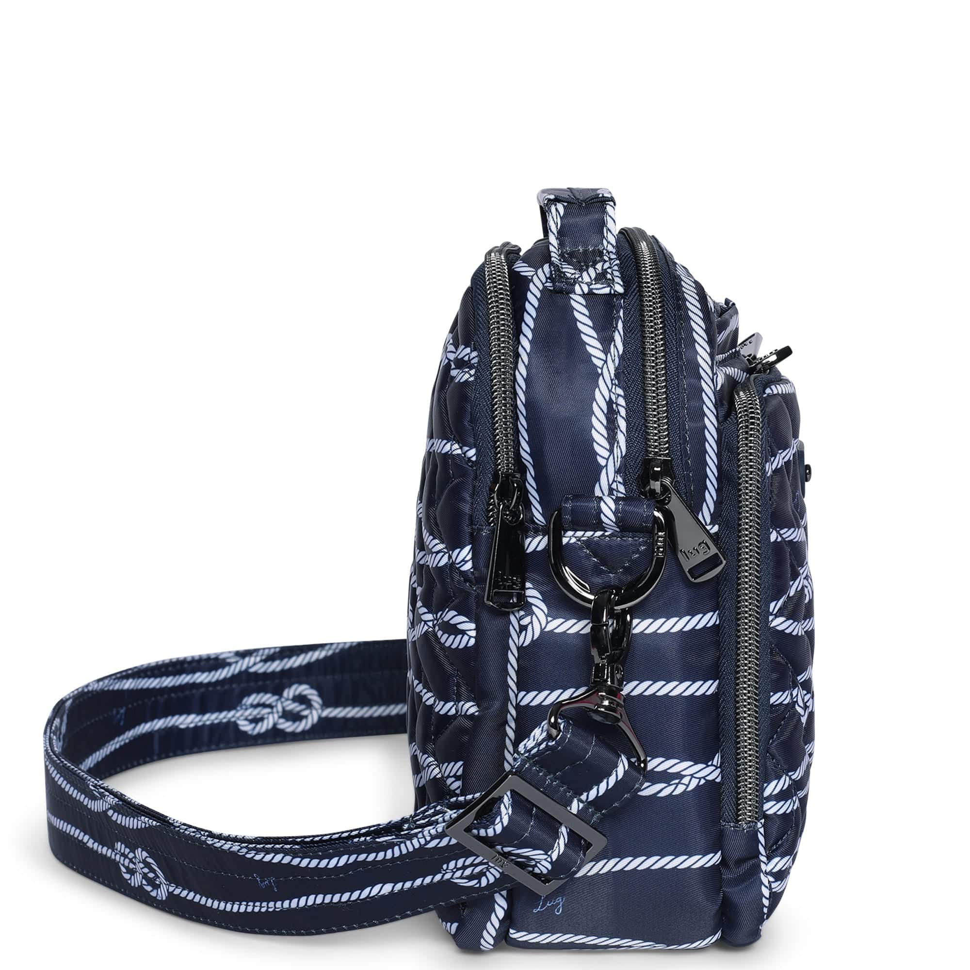 Skeeter Convertible Crossbody - NAUTICAL NAVY - SkeeterCharmBar_NauticalNavy_03