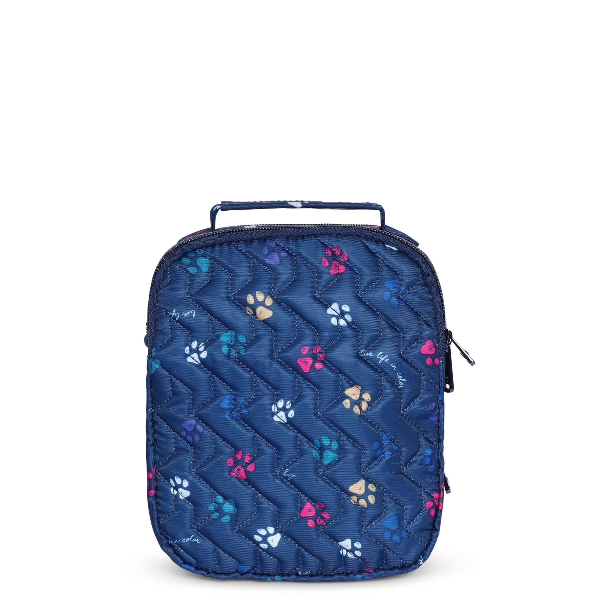 Skeeter Convertible Crossbody - PAWS NAVY - SkeeterCharmBar_PawsNavy_04